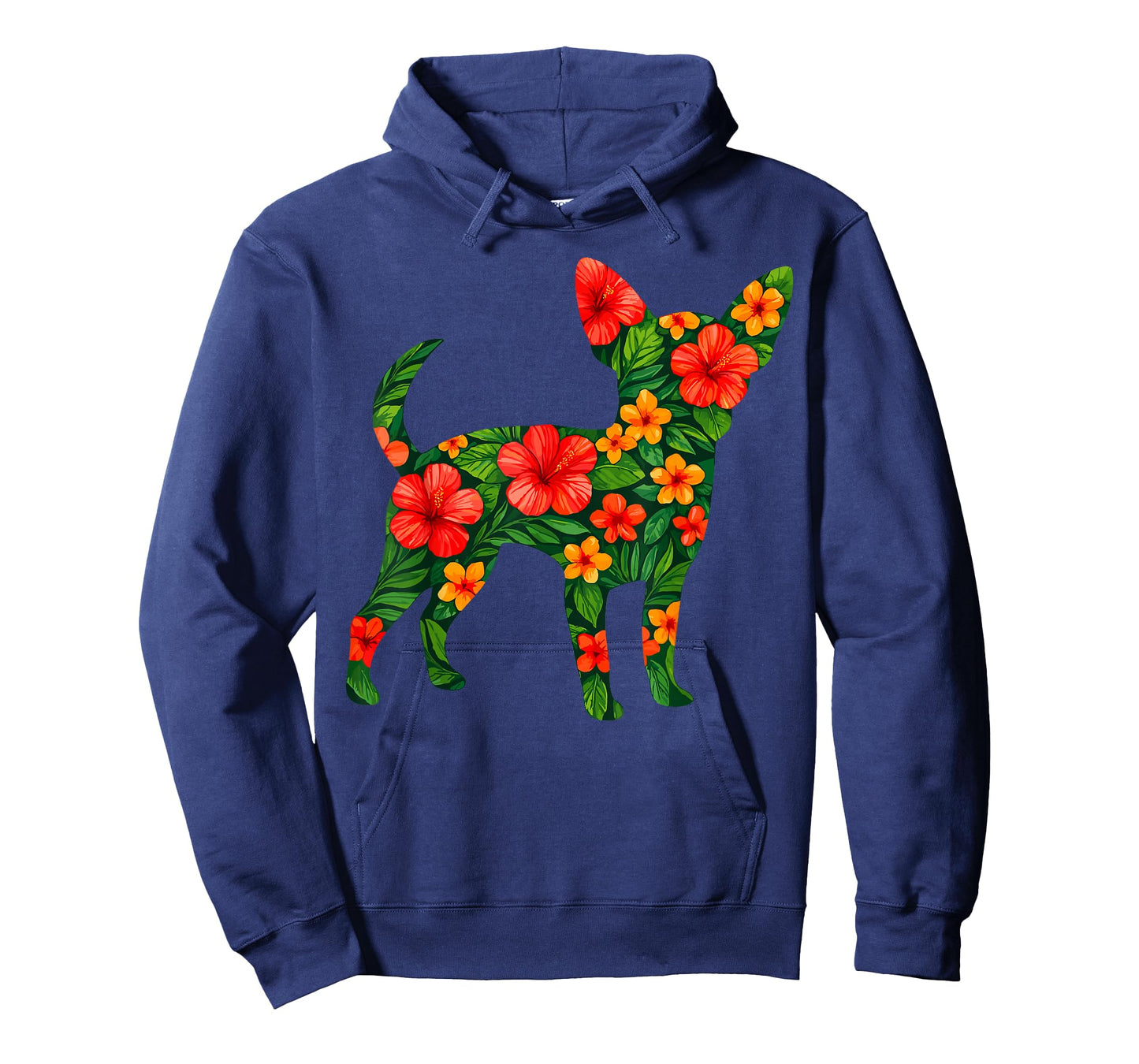 Floral Chihuahua T-Shirt