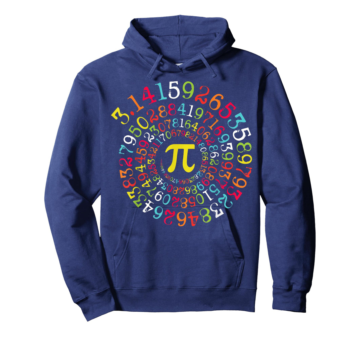 Funny Pi Day Spiral Pi Math Numbers Teachers Students T-Shirt