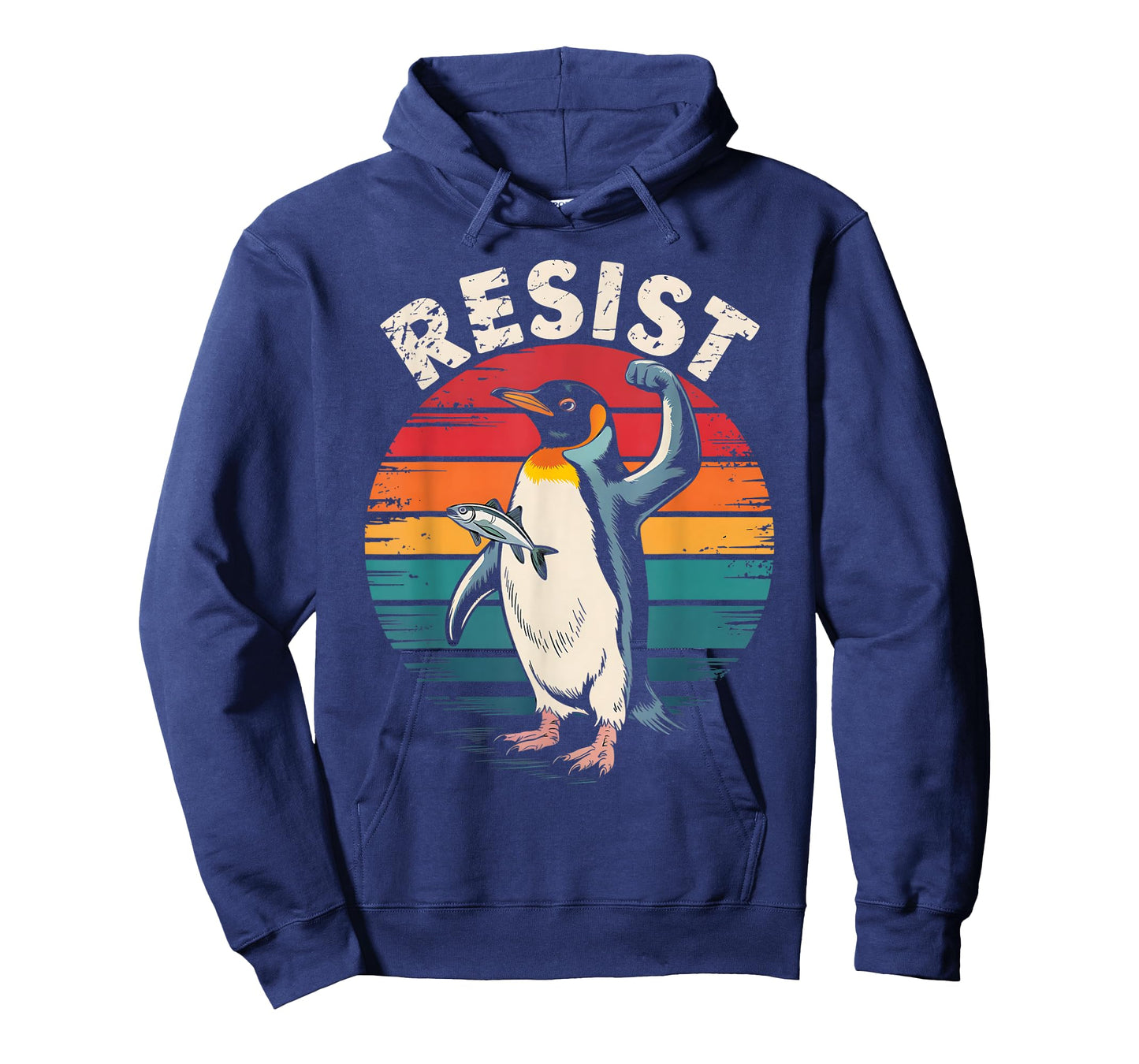 Funny Resist Penguin Activism Graphic We Stand With Penguins T-Shirt