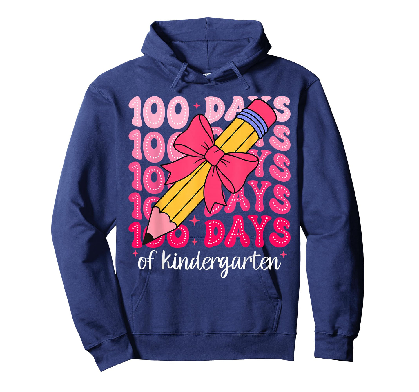 100 Days of Kindergarten Teacher 100th Day of School T-Shirt