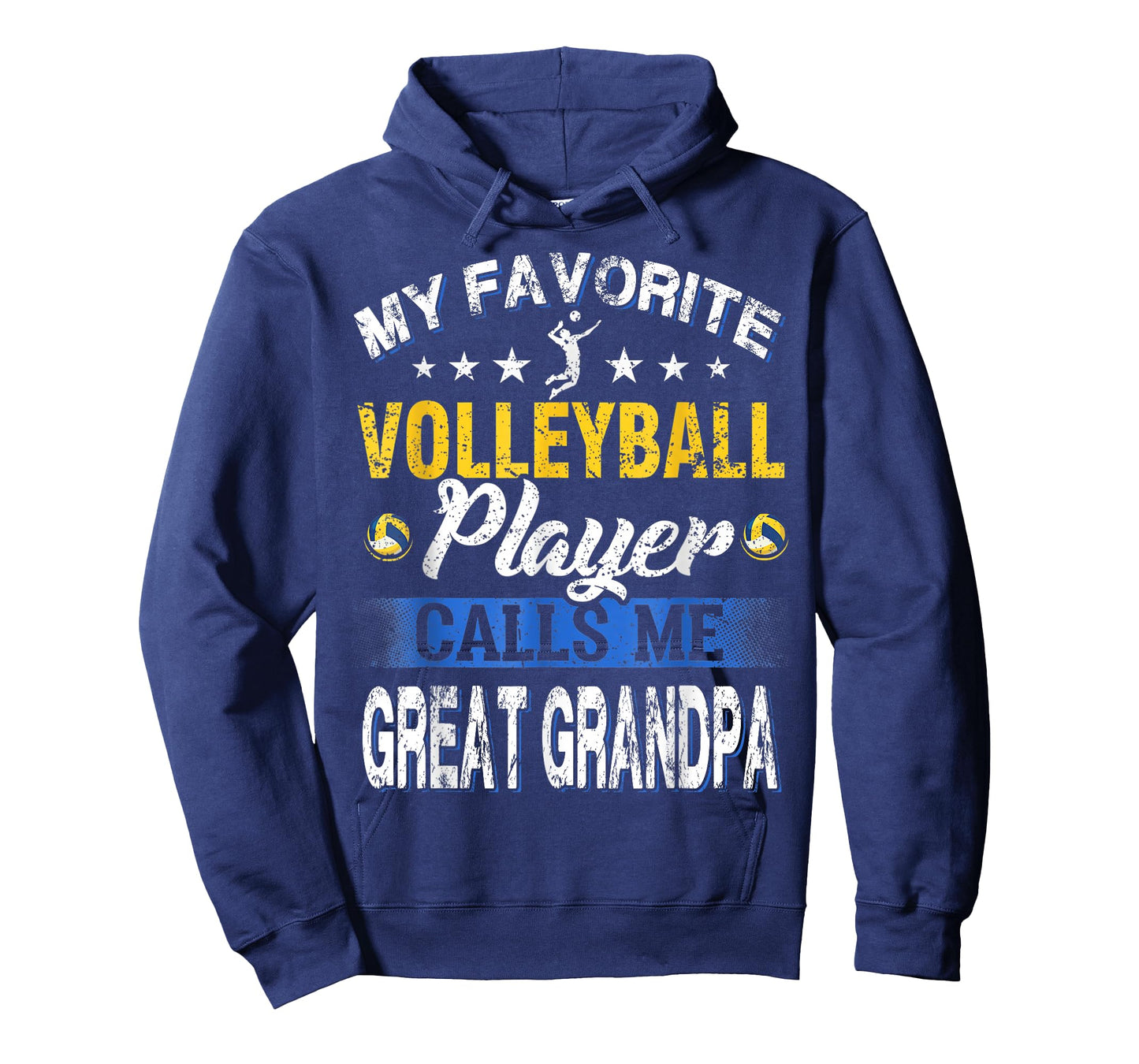 My Favorite Volleyball Player Calls Me Great Grandpa T-Shirt
