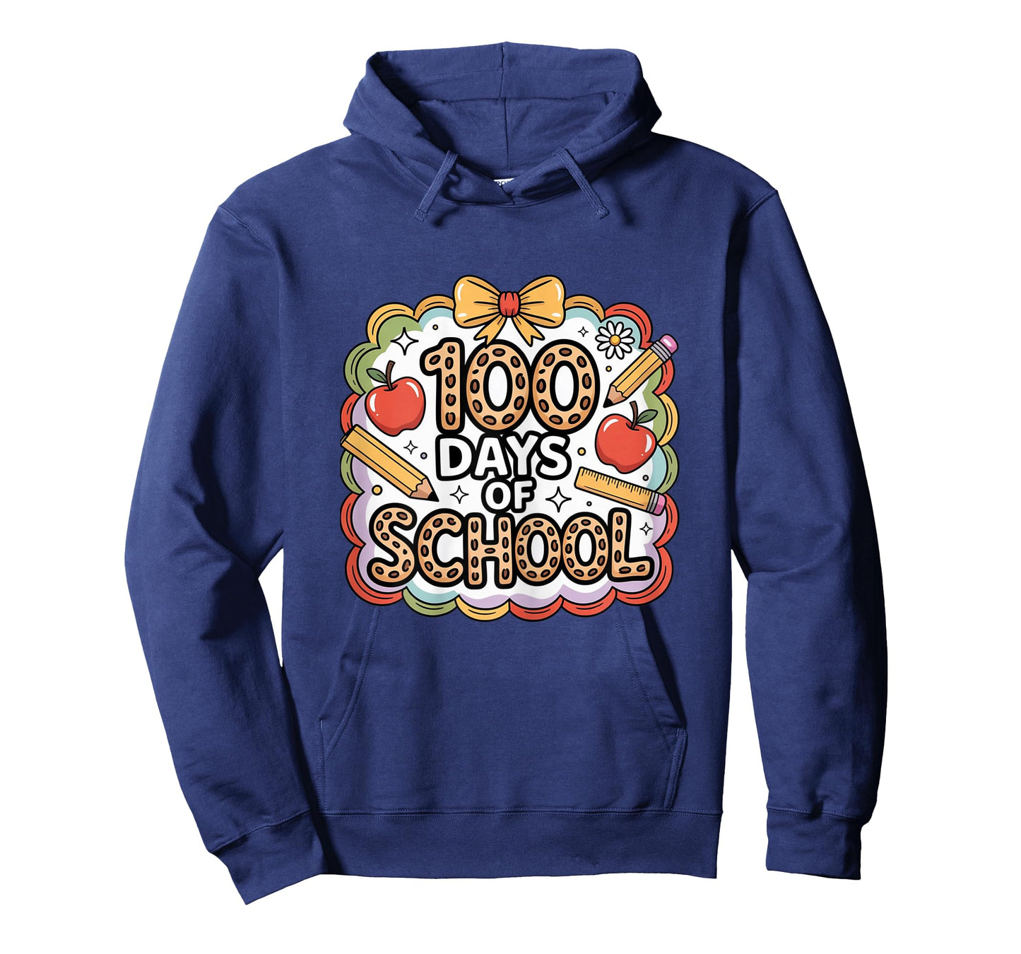 100 Days of School Leopard Design for Teachers and Students T-Shirt