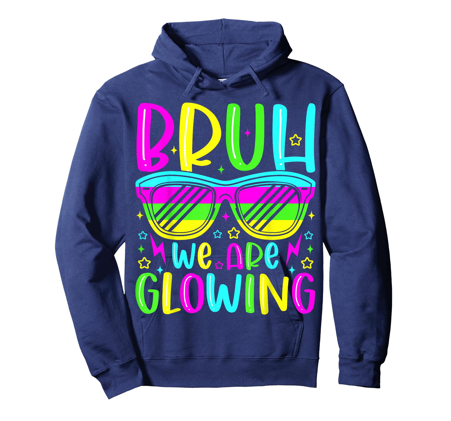 Bruh We are Glowing in My Glowing Era Group Team Party Squad T-Shirt