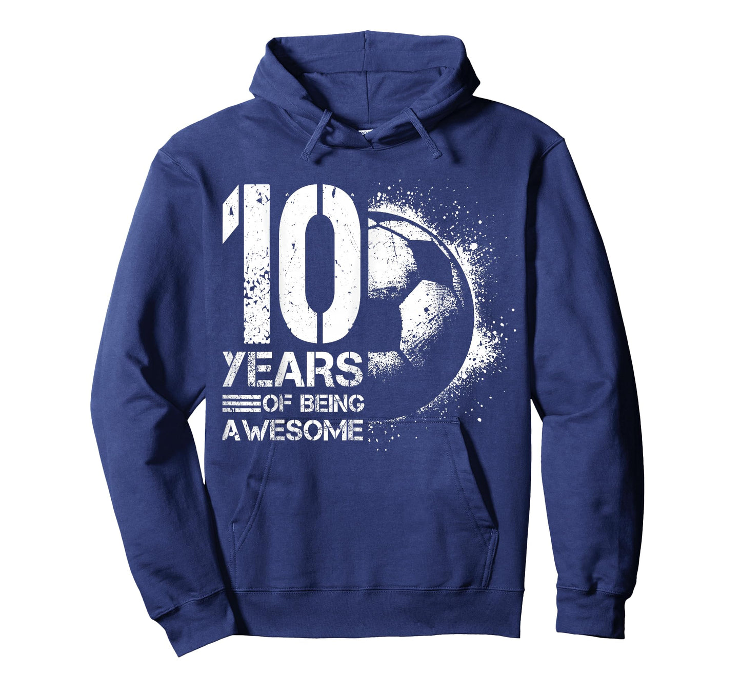 10th Birthday Boy Girl Soccer Player Football 10 Years Old T-Shirt