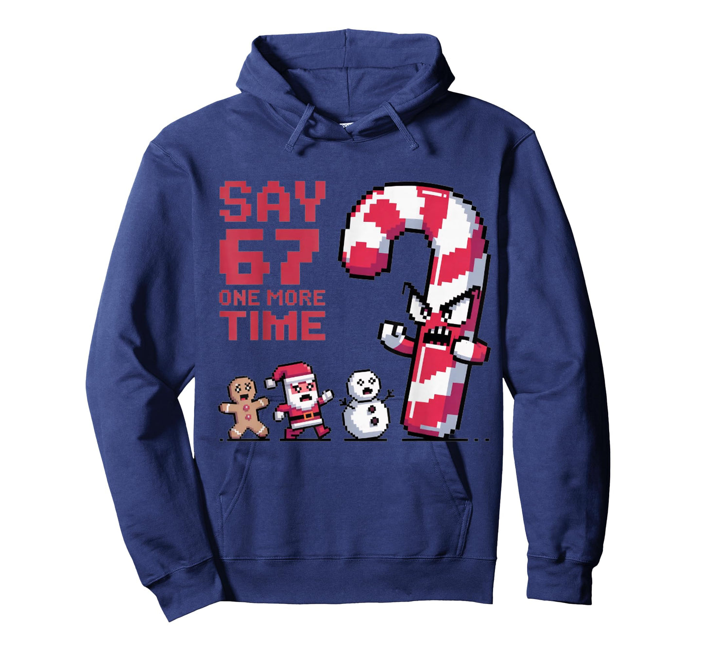 Funny Christmas Six Seven Meme Say 67 One Humor More 7 Time T-Shirt
