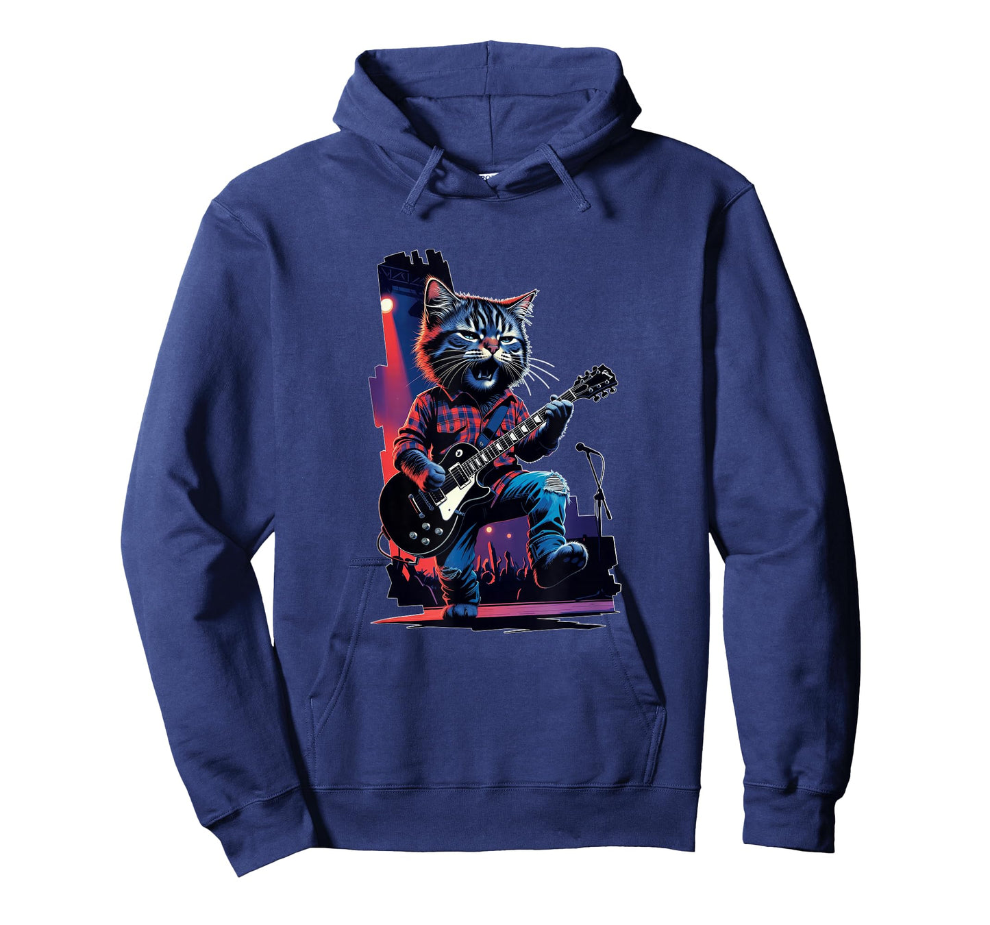 90's Grunge Rock Band Cat T-Shirt