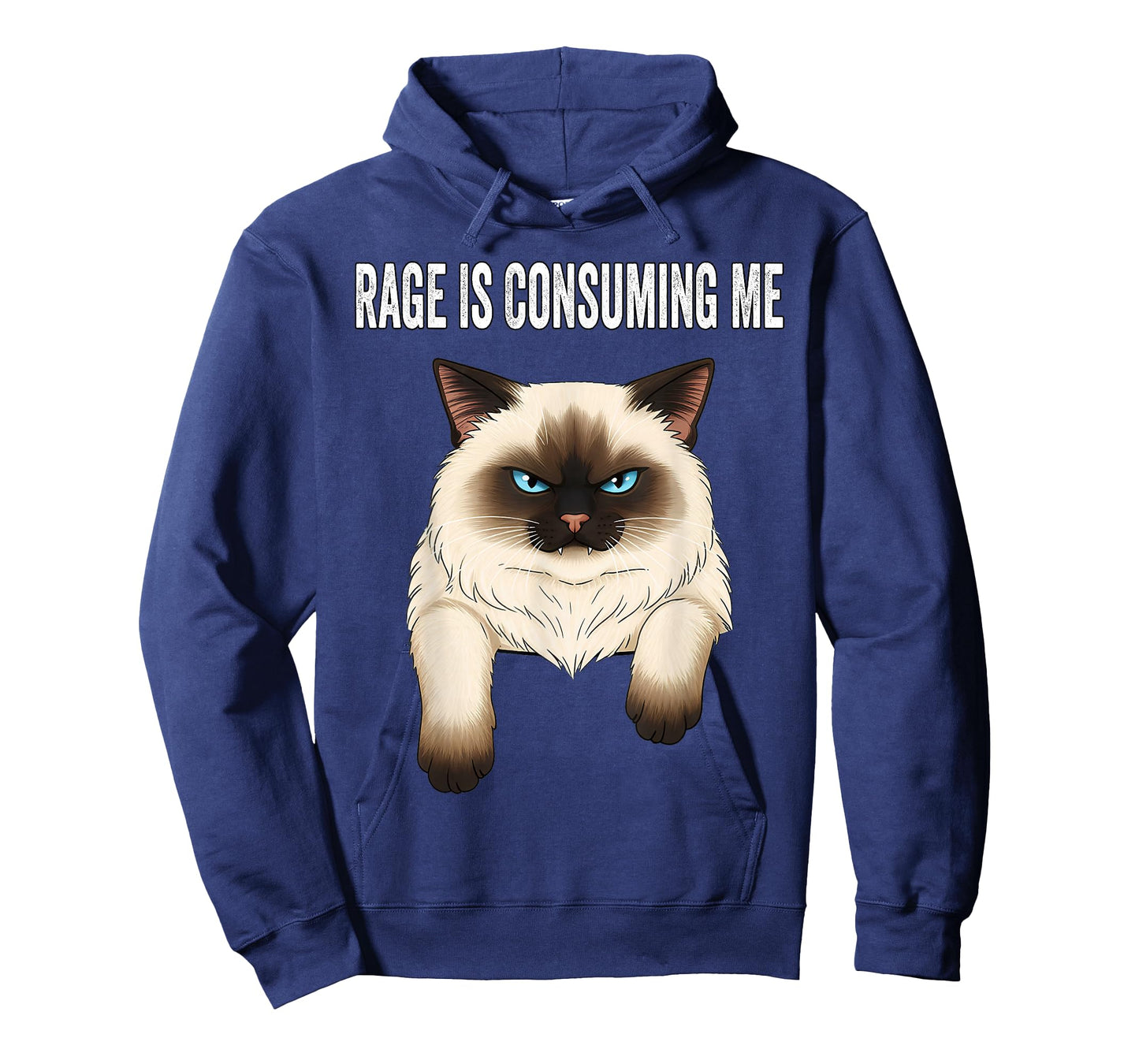 Silly Cat Rage is Consuming Me Silly Cats Funny Cat Meme T-Shirt
