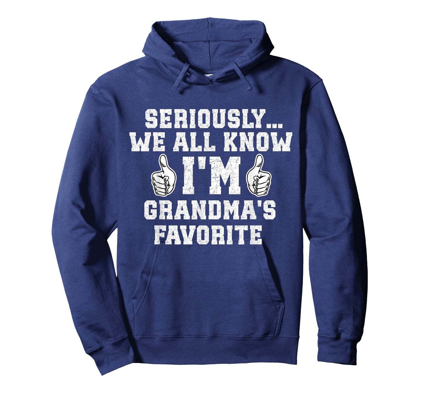 I'm Grandma's Favorite Grandson Granddaughter Humor Funny T-Shirt