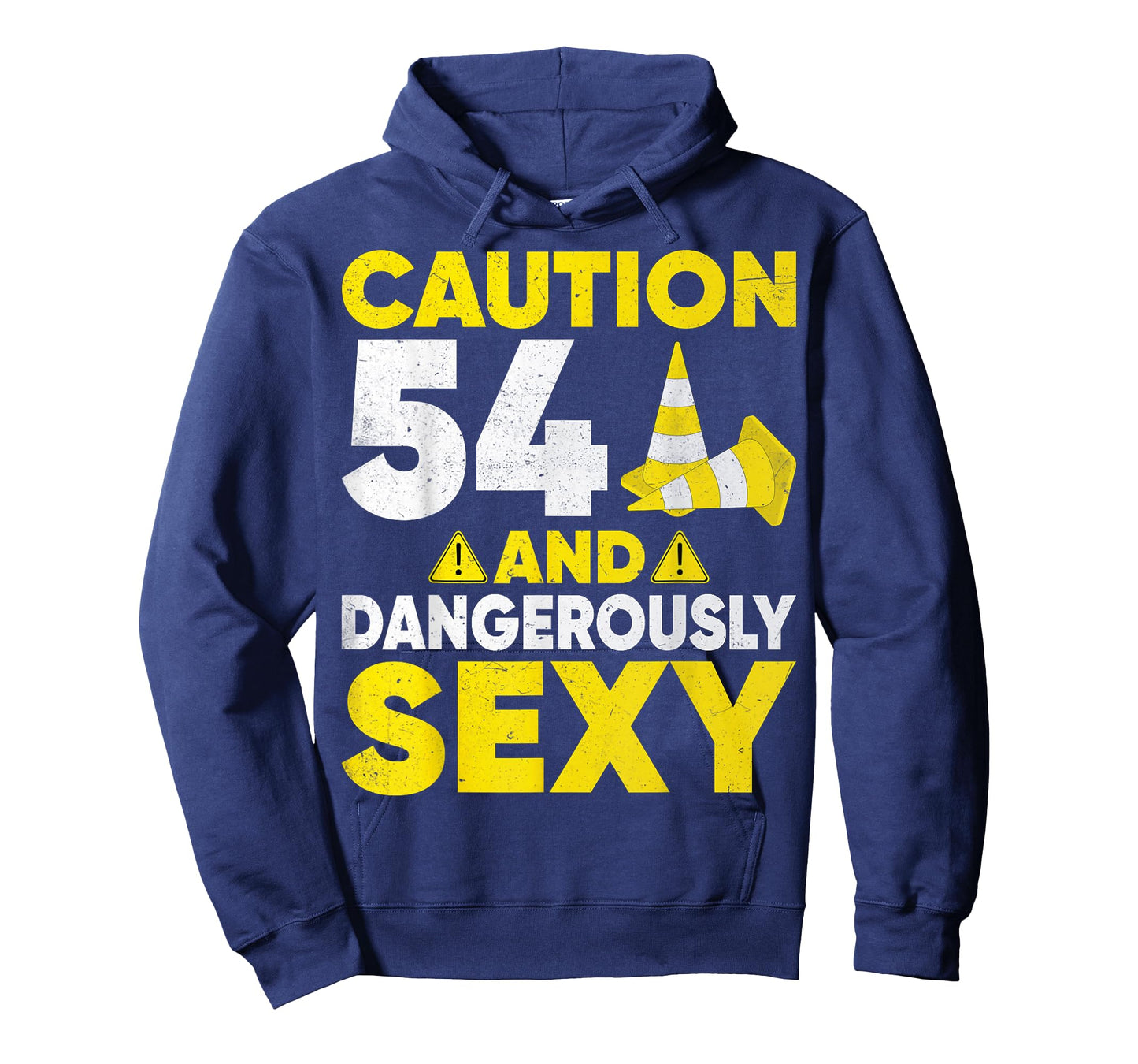 Caution 54 and Dangerously Sexy 54 Years Old Birthday Party T-Shirt