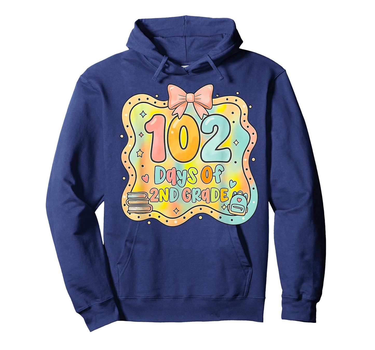 102 Day of 2nd Grade Preppy 102 Days of Second Grade T-Shirt