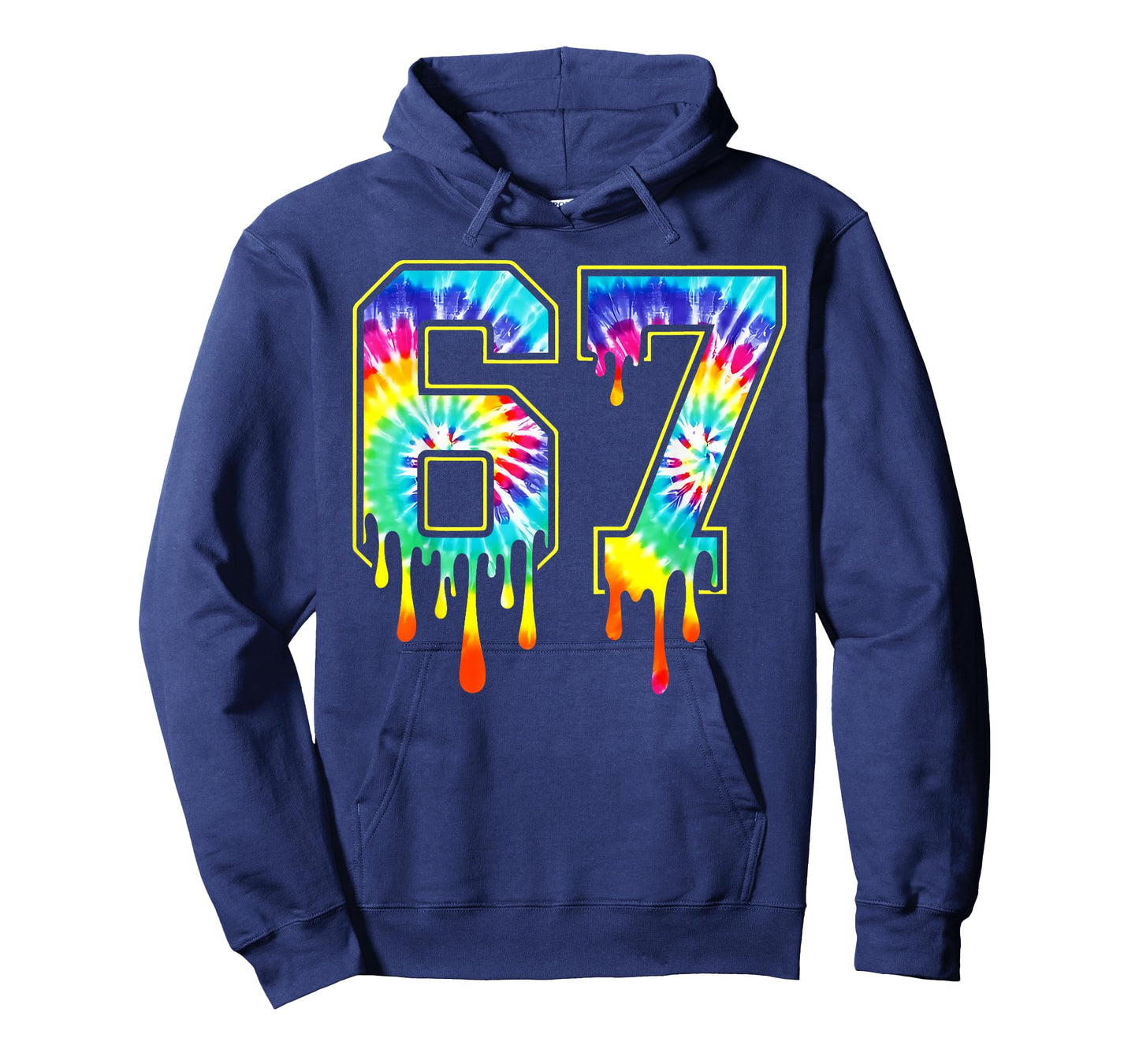 67 Number Meme Funny Six Seven 6 7 Gen Alpha Slang T-Shirt