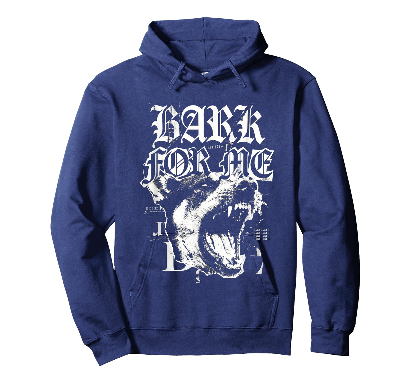 Bark for Me Snarling Wolf Gothic Grunge Edgy Aesthetic T-Shirt