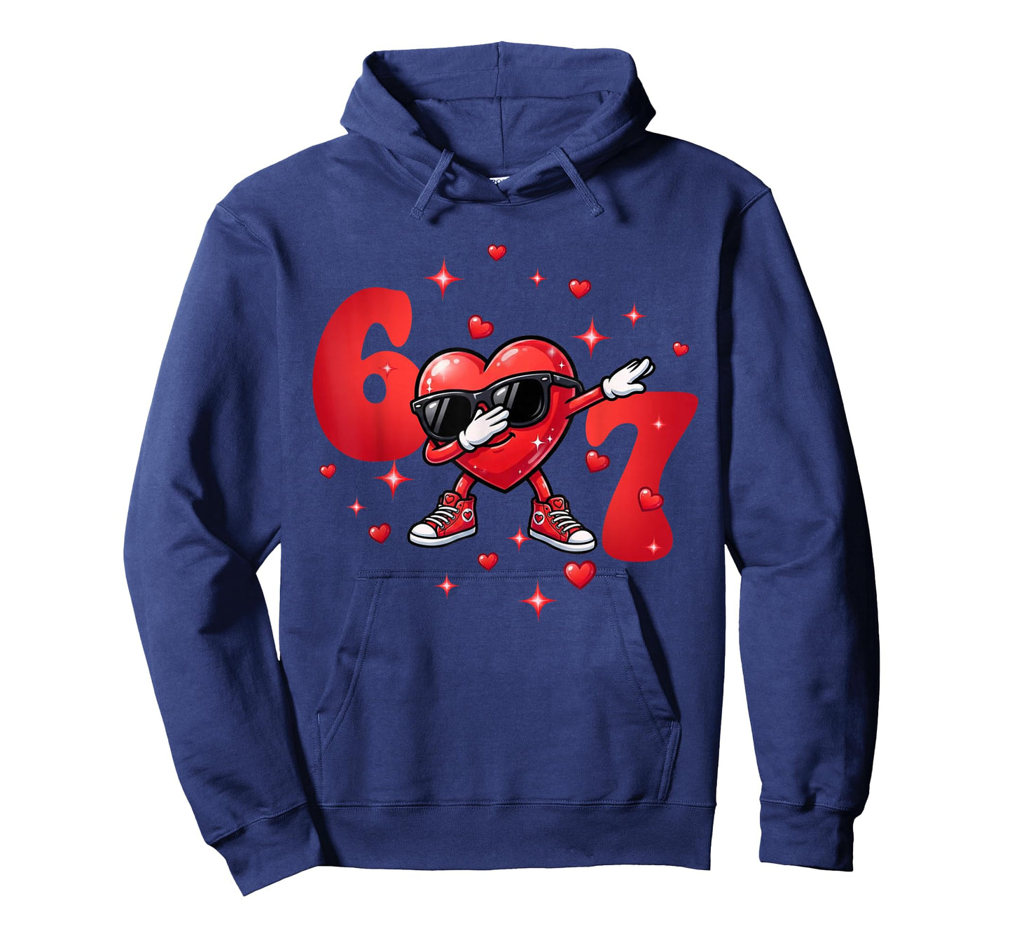 67 Six Seven 6 7 Meme Cool 67 Valentine for Boys Girls Kids T-Shirt
