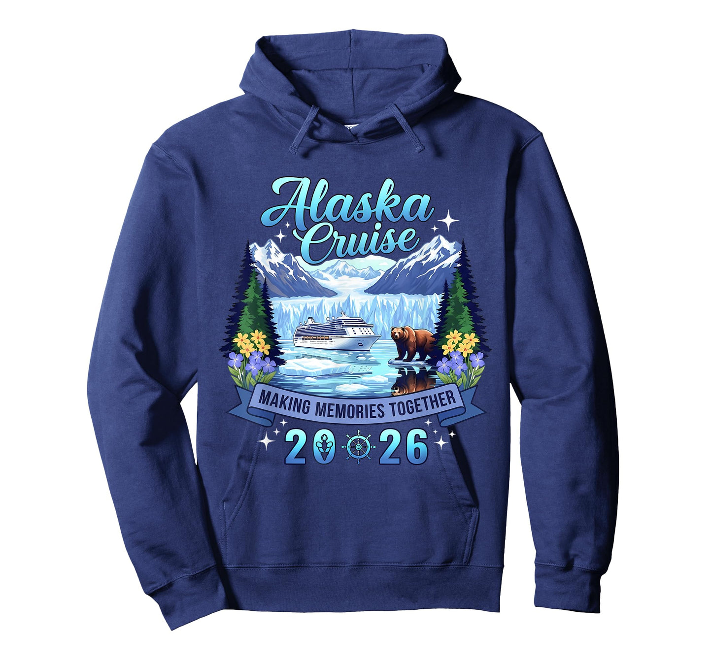 Alaska Cruise 2026 Cruisin Together Family Trip T-Shirt