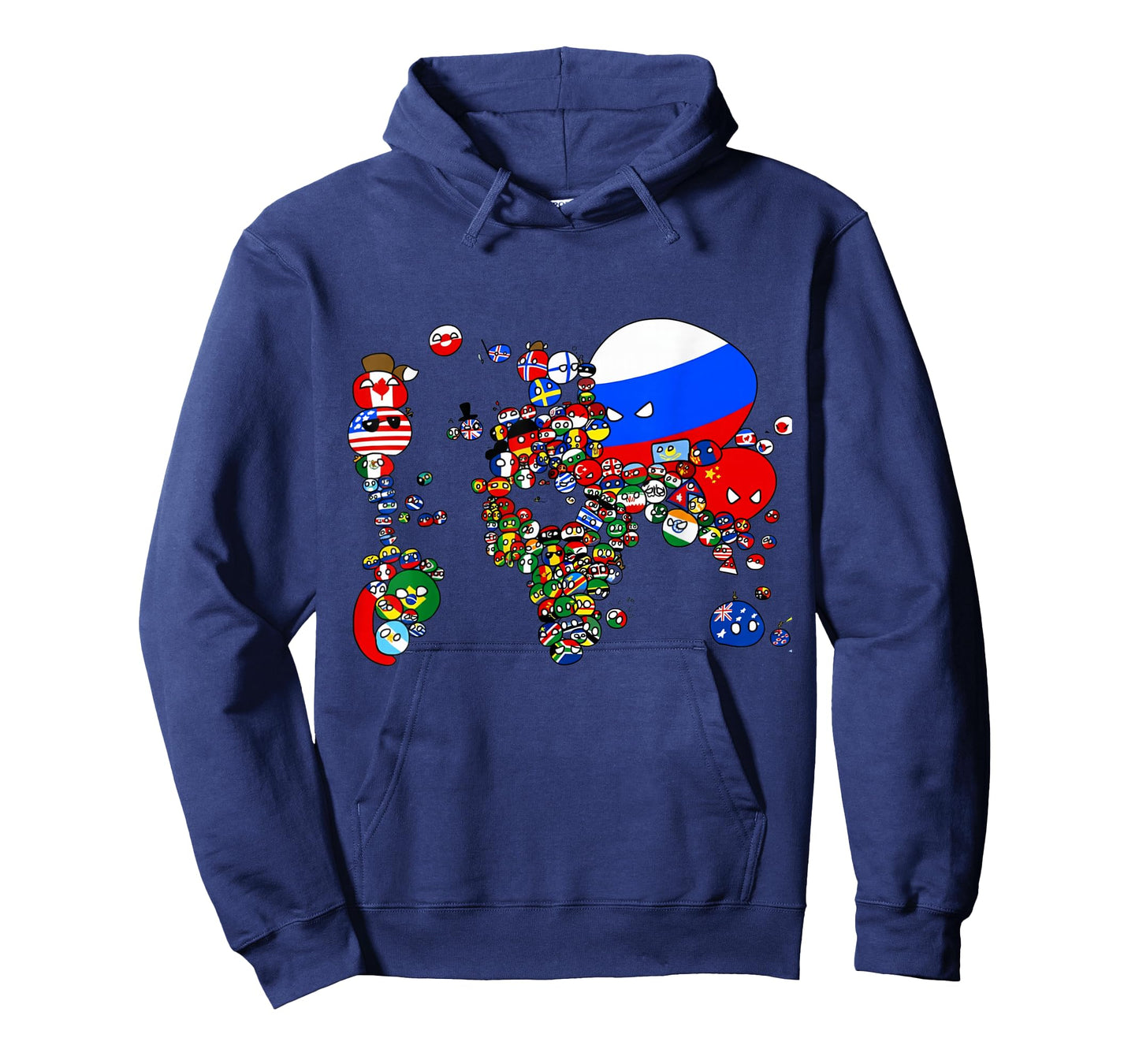 Countryballs Map of The World T-Shirt