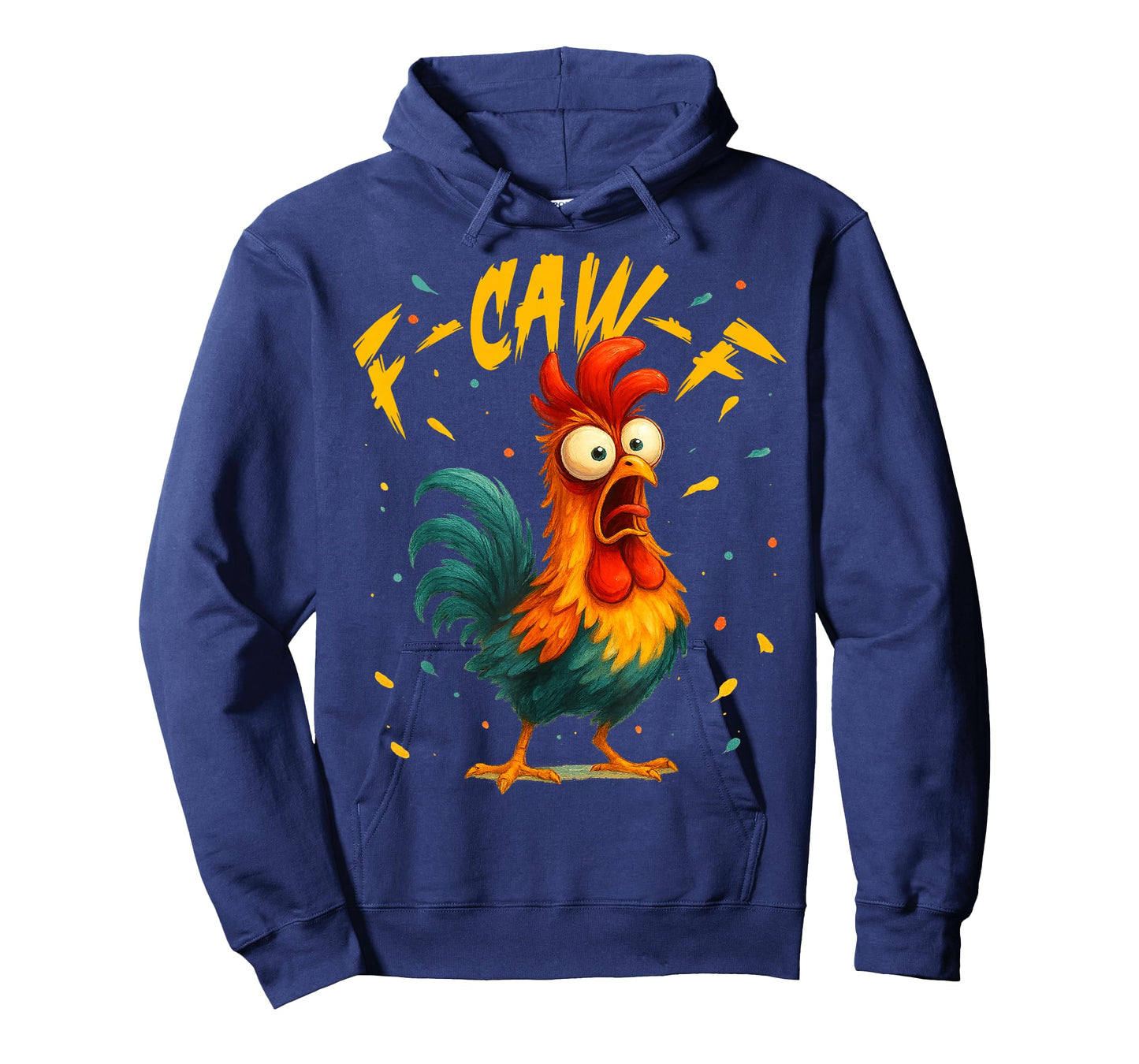 F Caw F Rooster Funny Bird Fcawf Chicken Whisperer Fawk Off T-Shirt