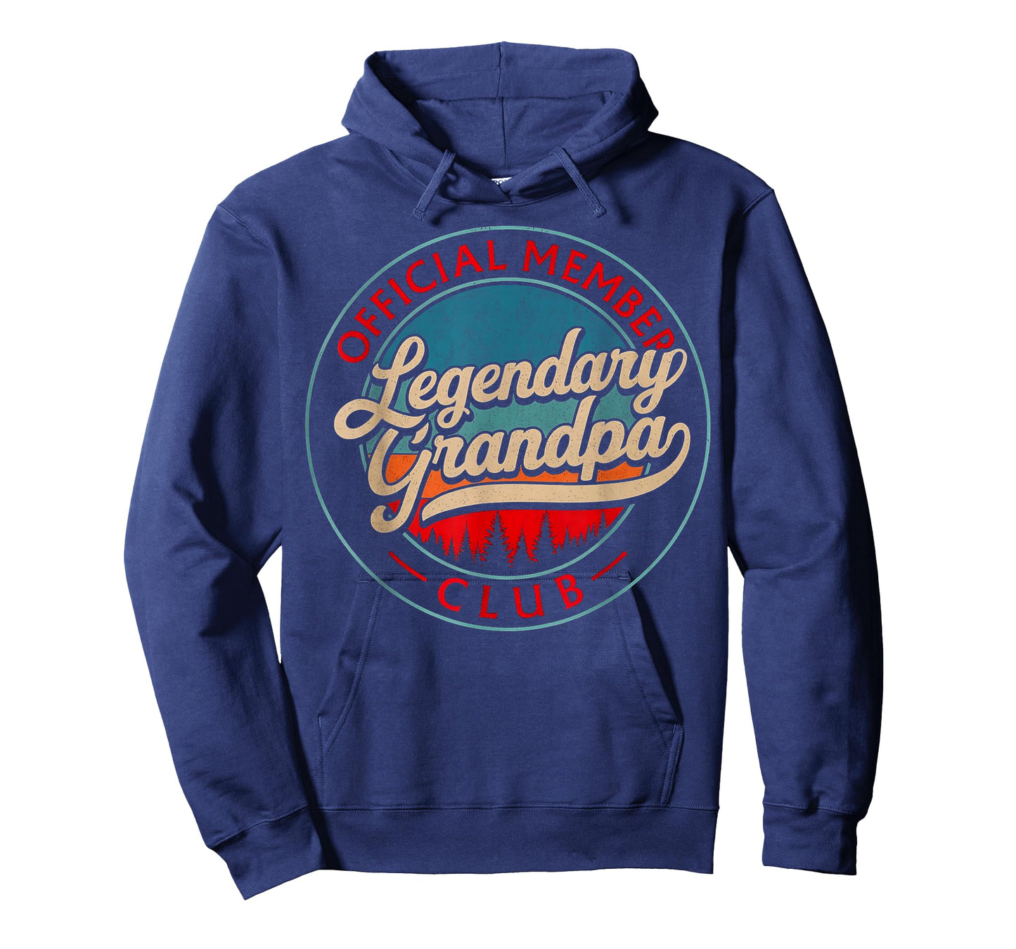 Grandpa Vintage Legendary Grandpas Club Official Member T-Shirt