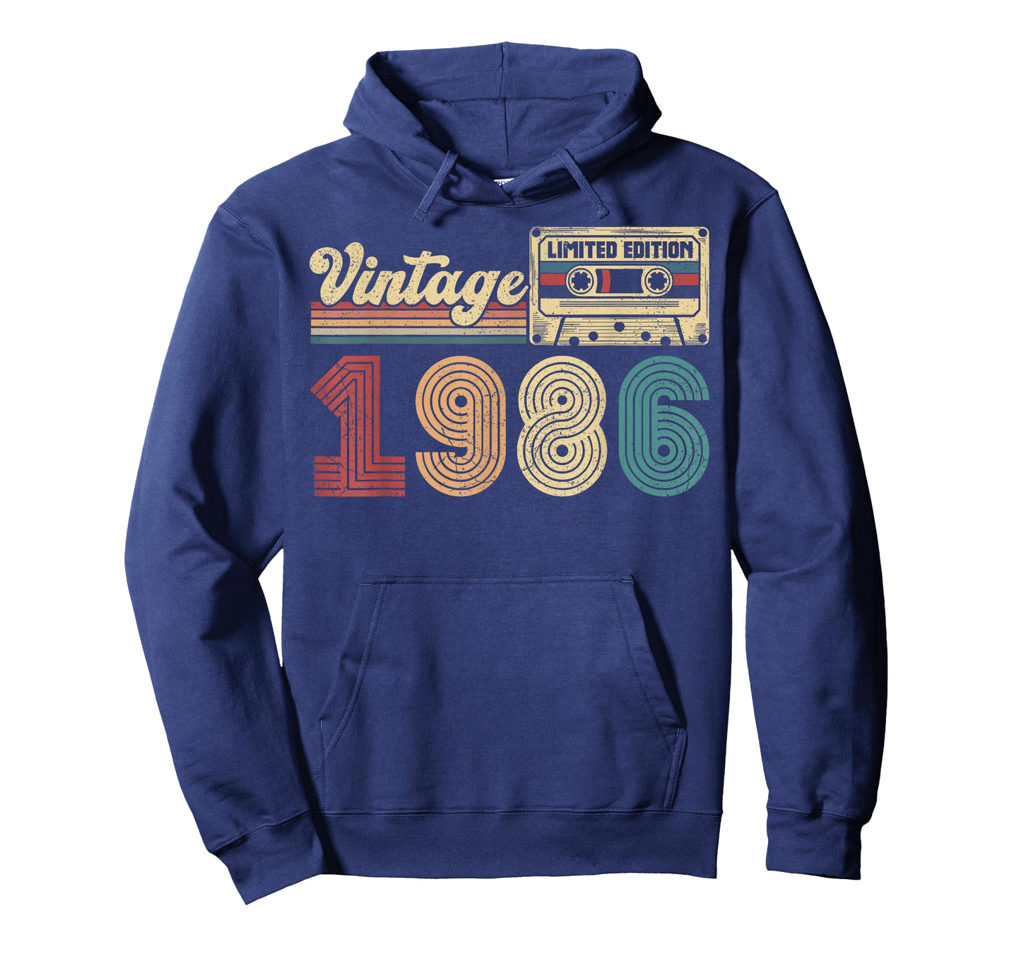 40 Year Old Vintage 1986 40th Birthday Cassette Tape T-Shirt