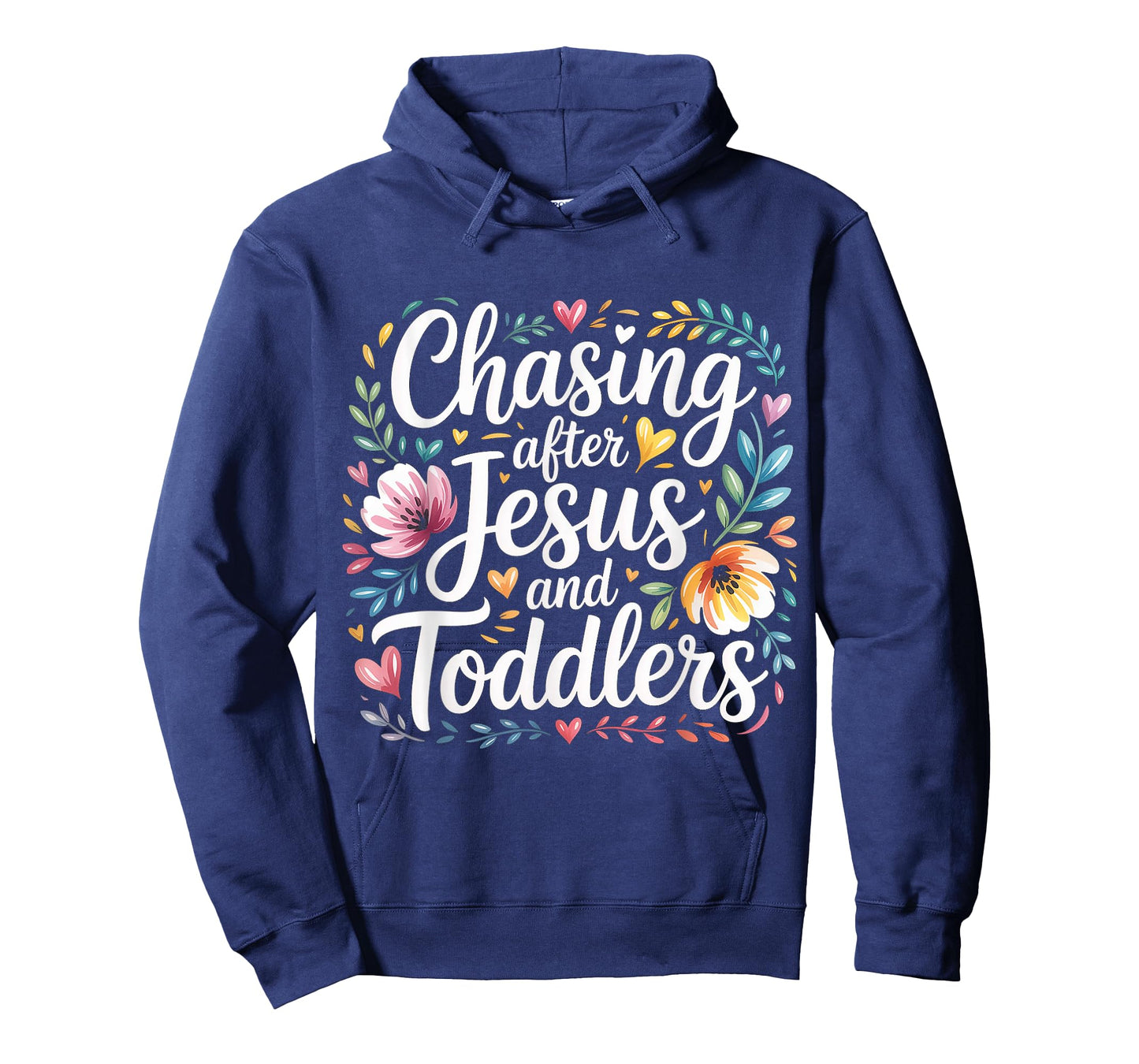 Chasing After Jesus and Toddlers Christian Chaos |- T-Shirt