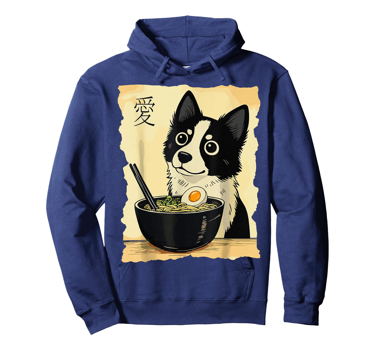 Funny Cute Dog Ramen Kawaii Anime Japanese Graphic Women Men T-Shirt