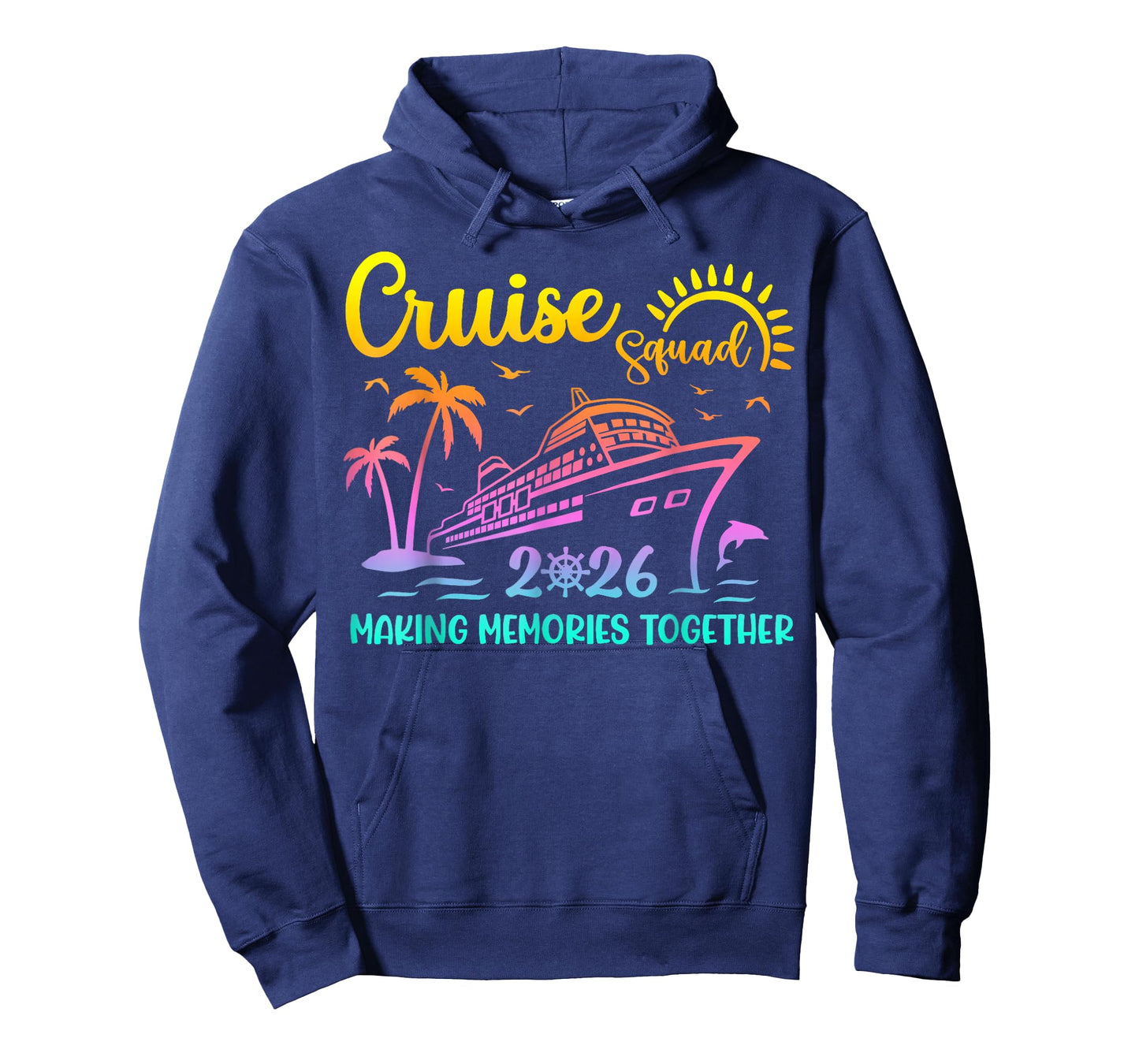 Cruise Squad 2026 Family Friends Vacation Matching Group T-Shirt