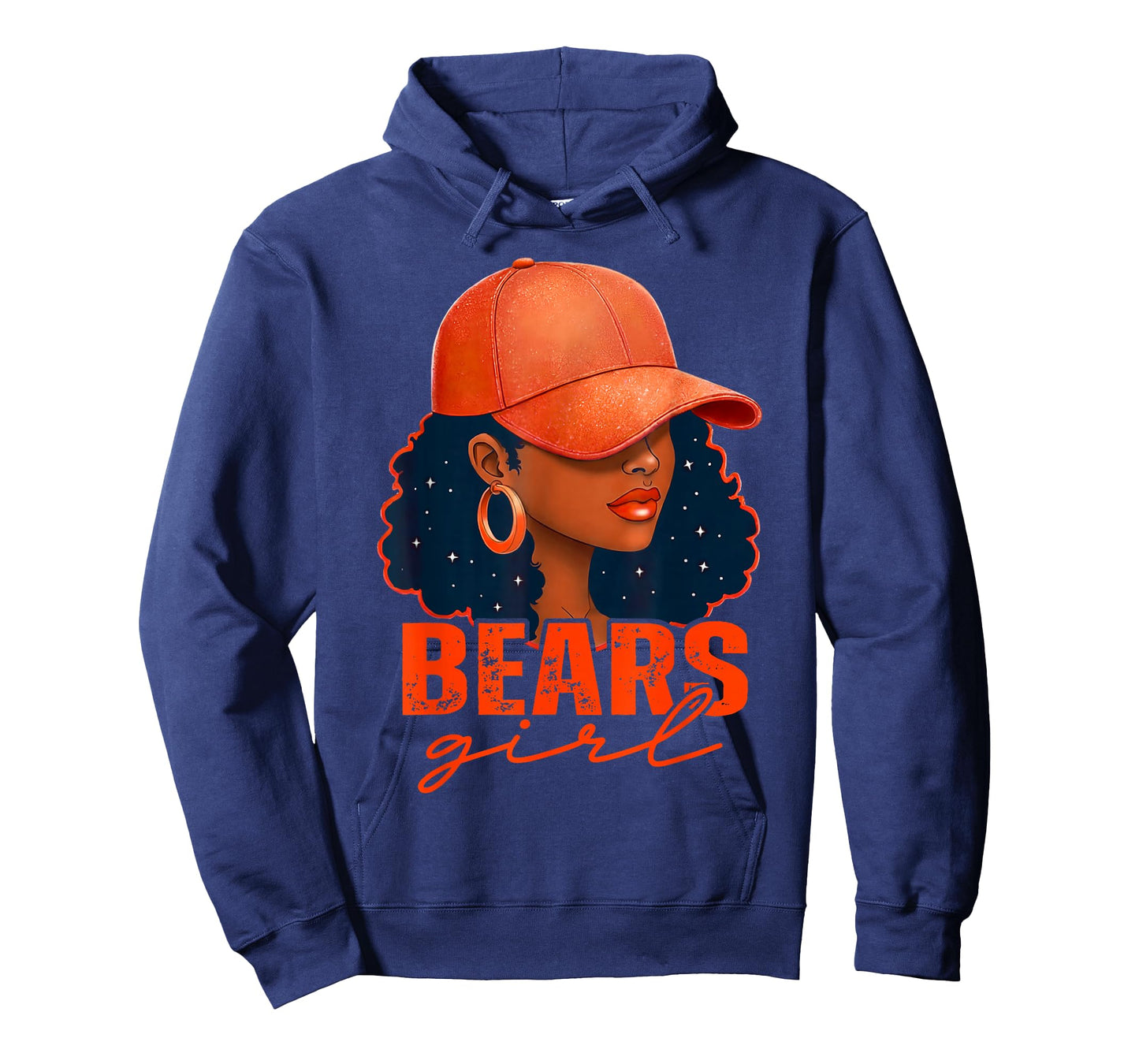 Vintage Bear Girl Black Women Sports Lover T-Shirt