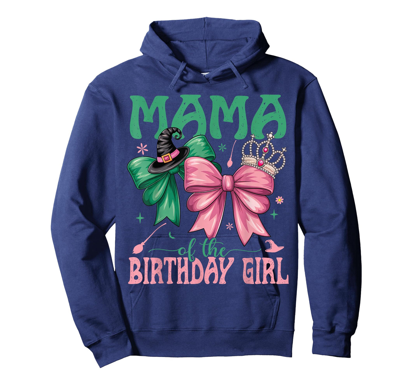 Mama of The Birthday Girl Matching Witch Family Bday Part T-Shirt