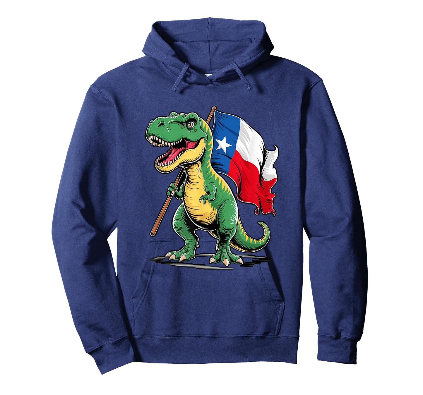 Texas Lover Kids Boys Dinosaur Lover USA Texas Flag T-Shirt