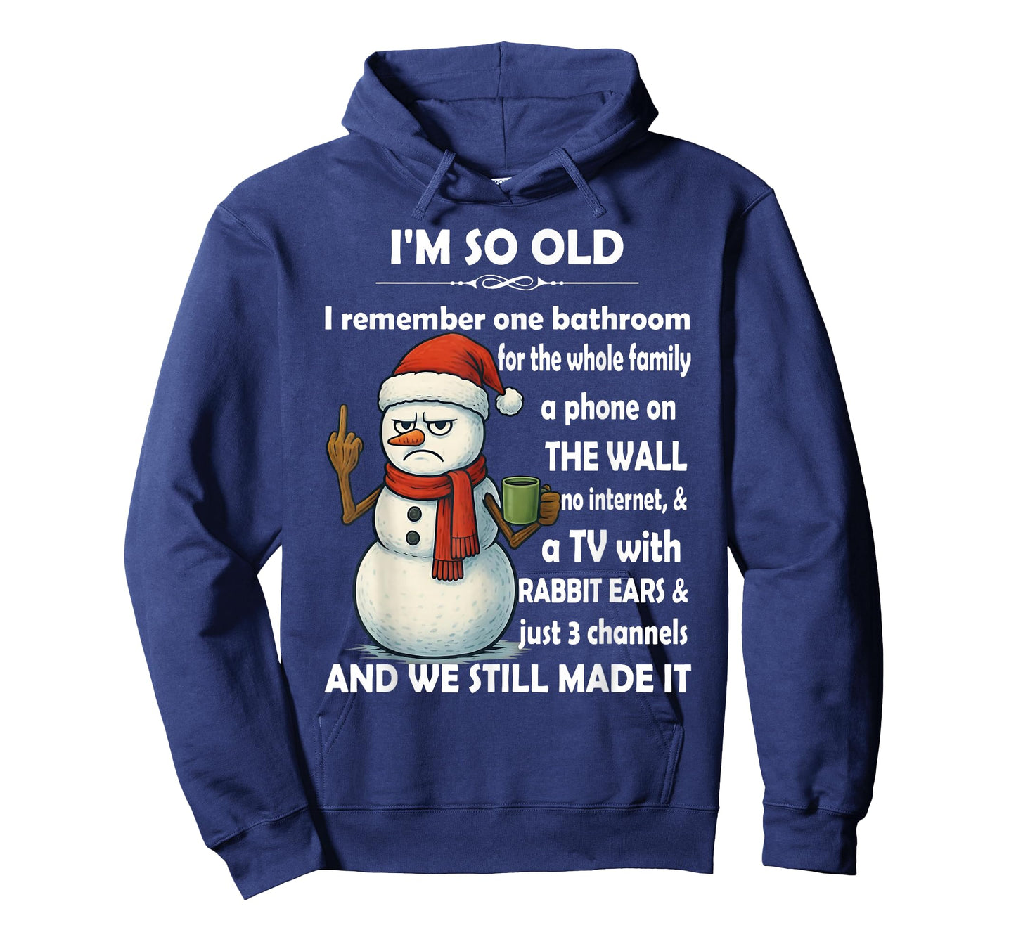 I'm So Old I Remember One Bathroom for The Whole Family T-Shirt