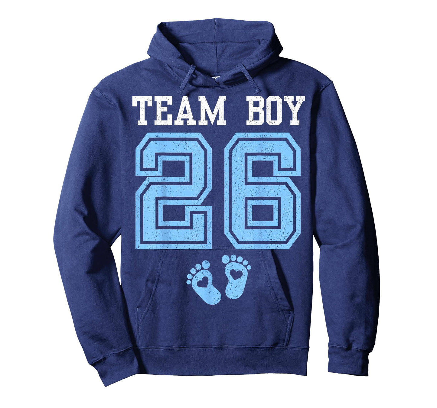 Team Boy 2026 Gender Reveal Party Baby Announcement Family T-Shirt