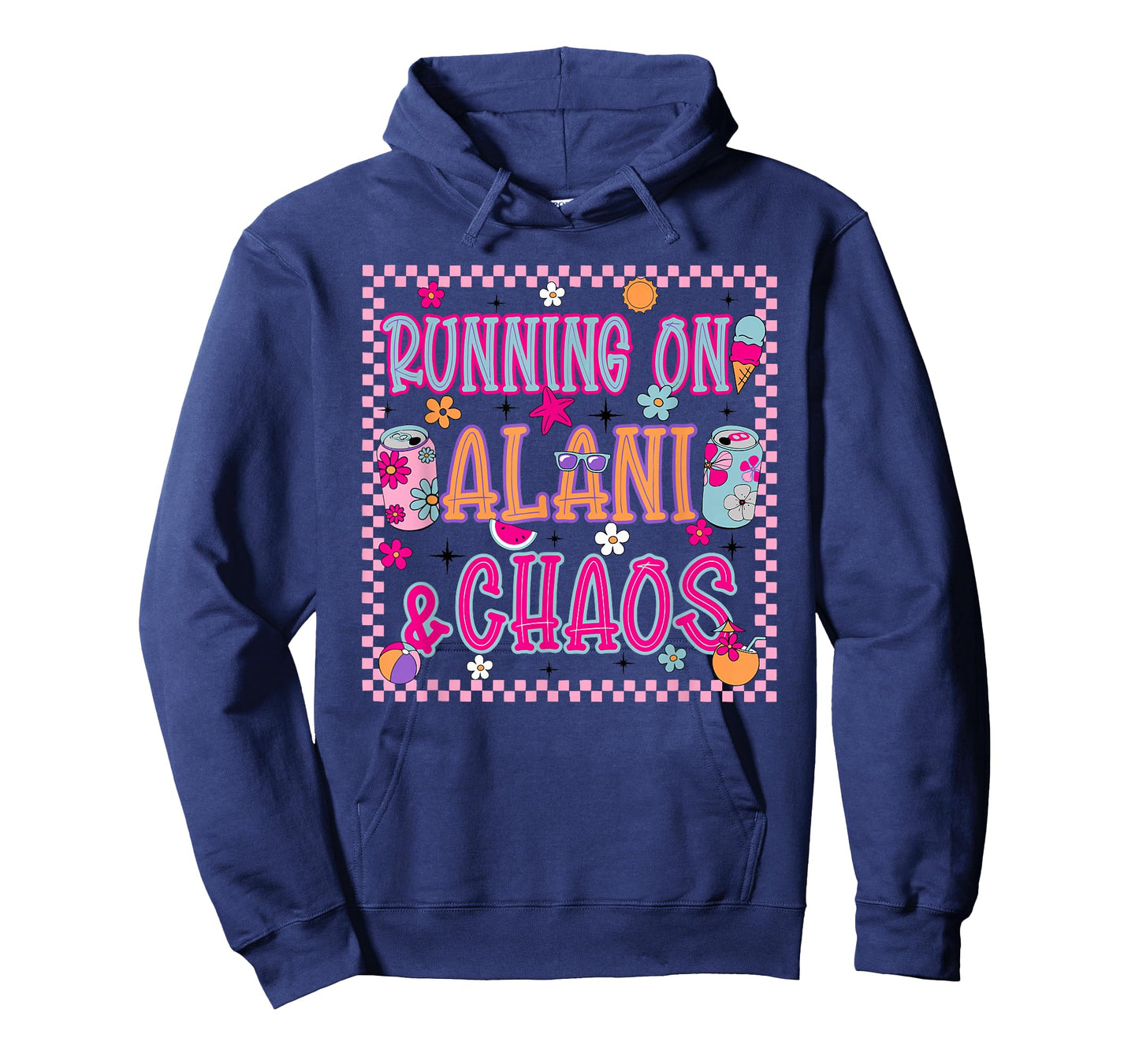 Running ON Alani &Chaos Funny Design T-Shirt
