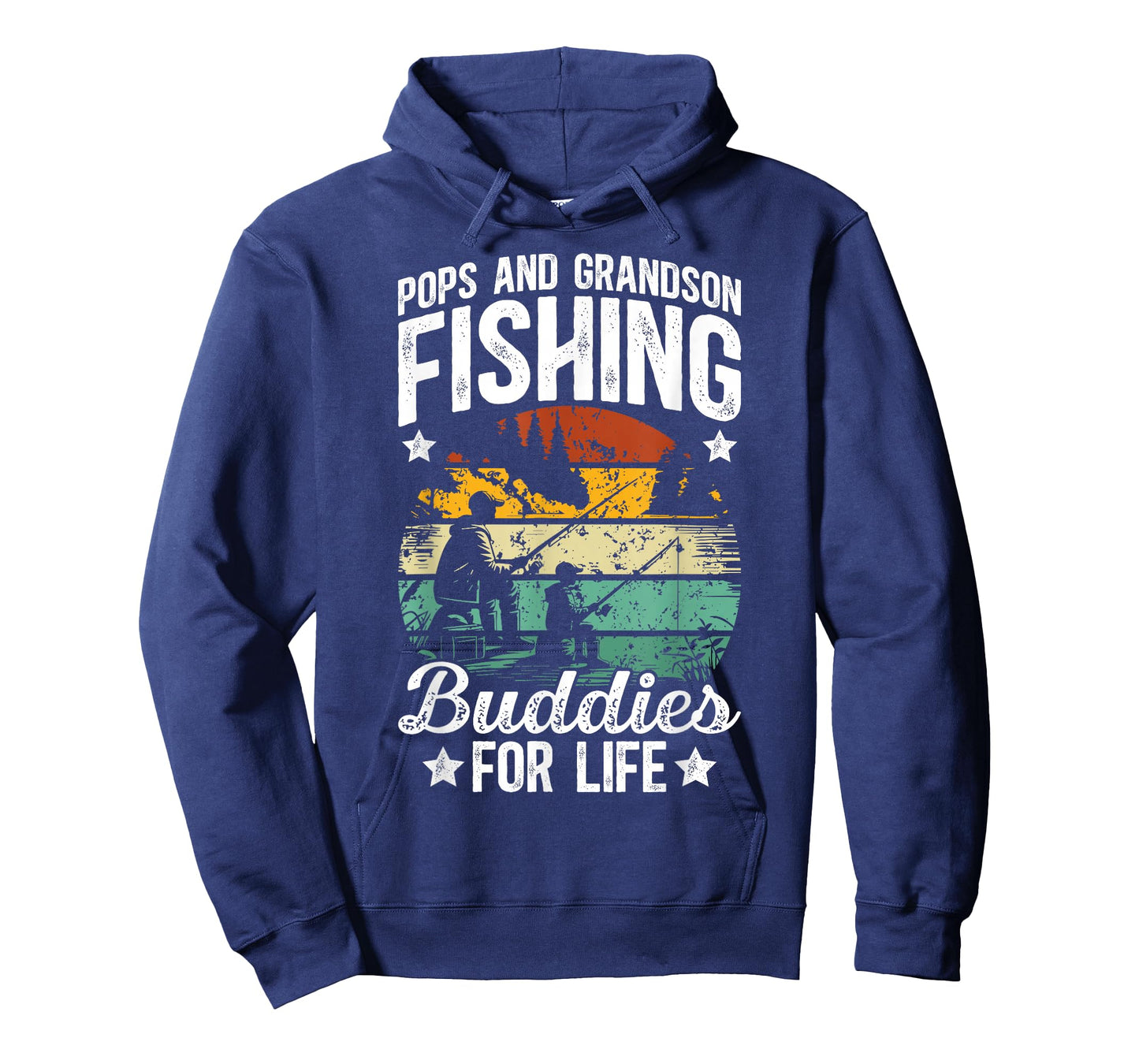 Fishing Buddy Pops and Grandson Fishing Buddies for Life T-Shirt