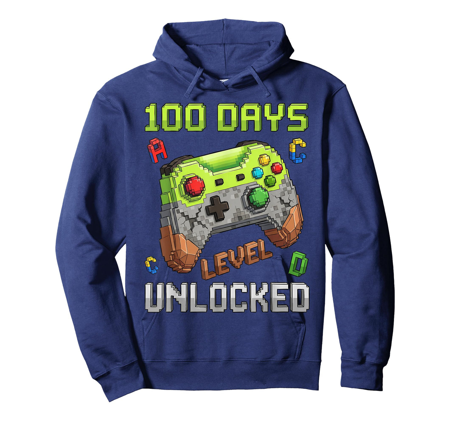 100 Days Level Unlocked Gaming 100 Days of School Boys T-Shirt