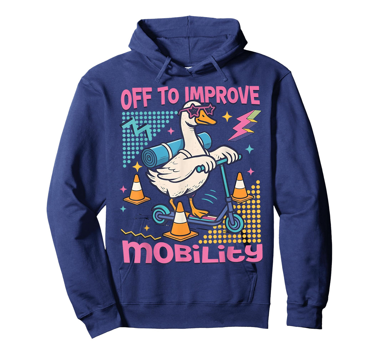 Vintage 90s Physical Therapist Goose Off to Improve Mobility T-Shirt