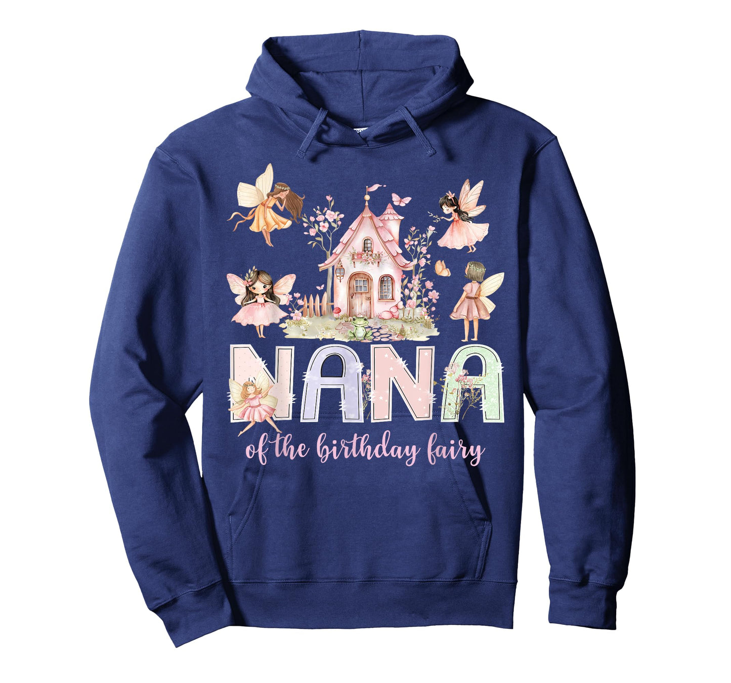 Nana of The Birthday Fairy Girl Magical Family Matching T-Shirt