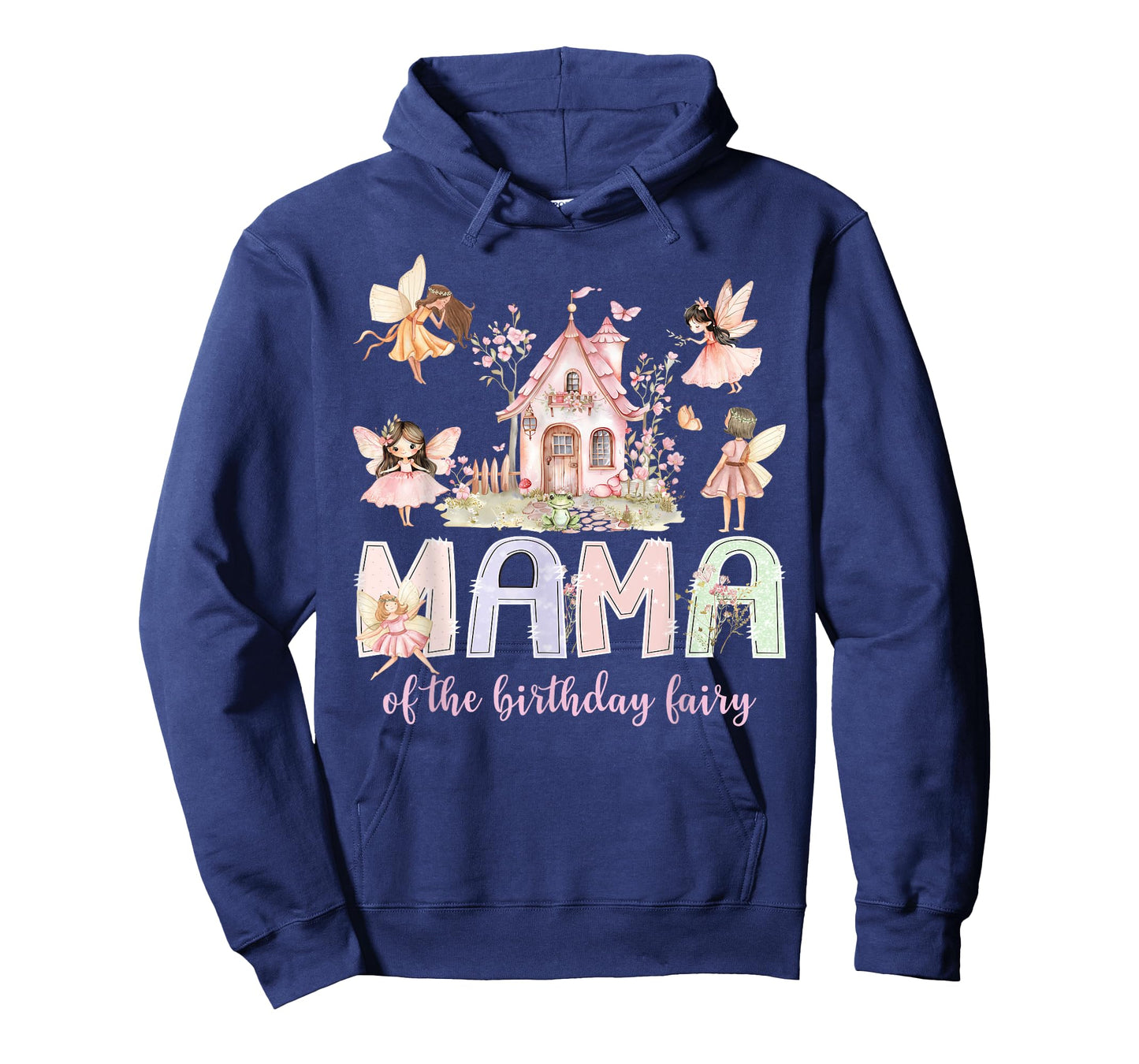 Mama of The Birthday Fairy Girl Magical Family Matching T-Shirt