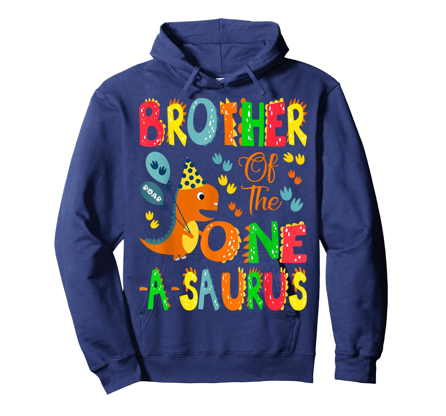 Brother of The One-A-Saurus 1st Birthday Boy Dinosaur Lover T-Shirt