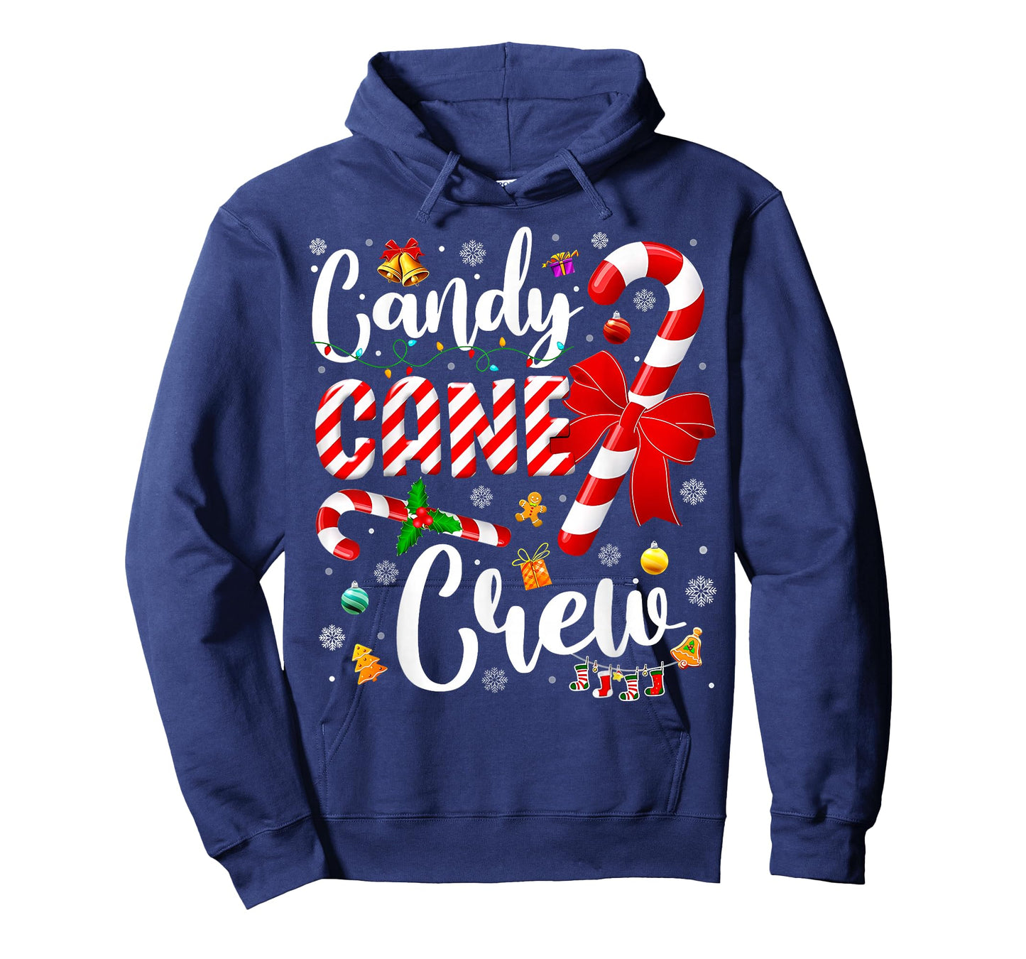 Candy Cane Crew Christmas Xmas Love Candy Boys Girls Kids T-Shirt