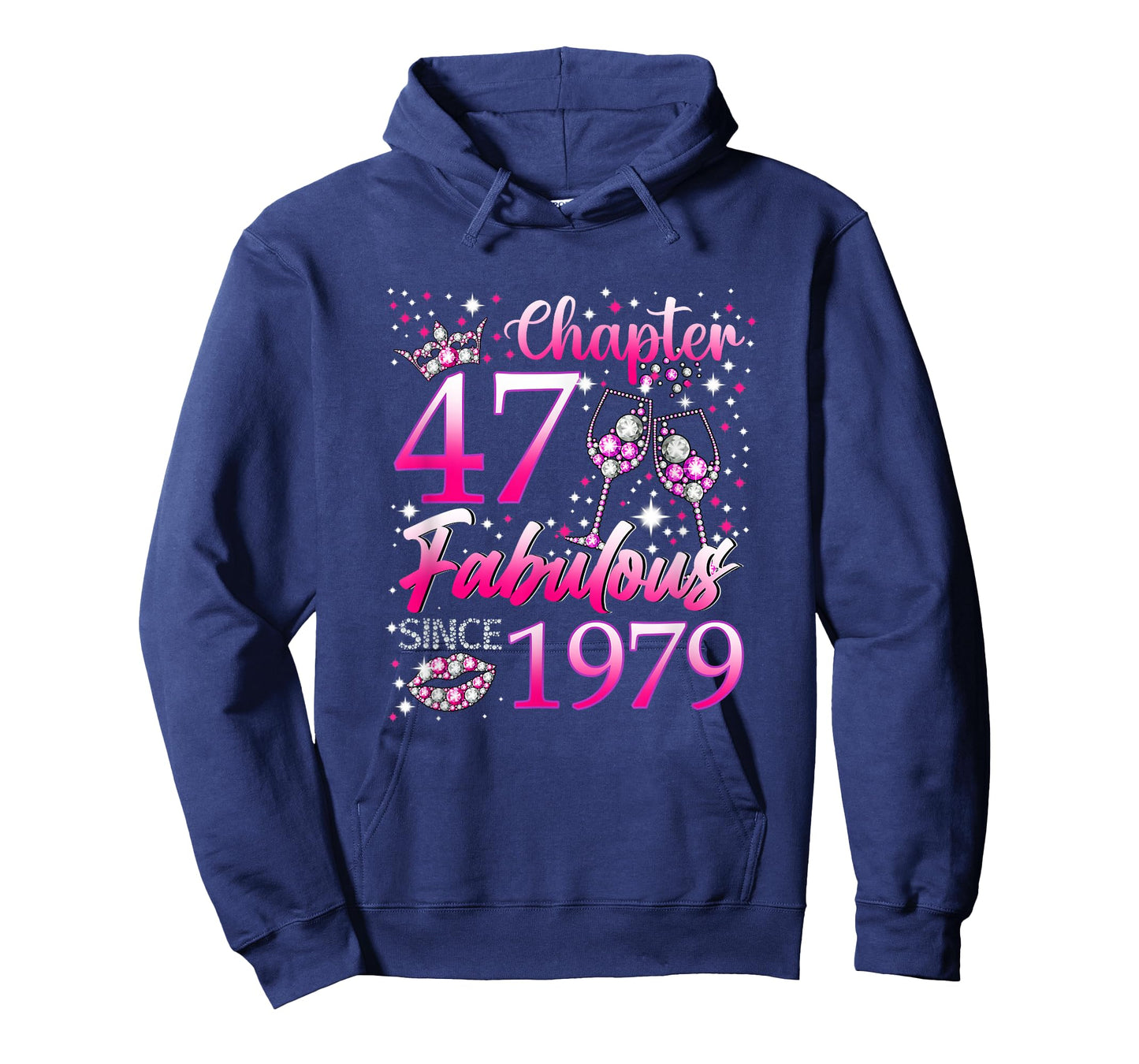 Chapter 47 Fabulous Since 1979 47th Birthday Women Girl T-Shirt