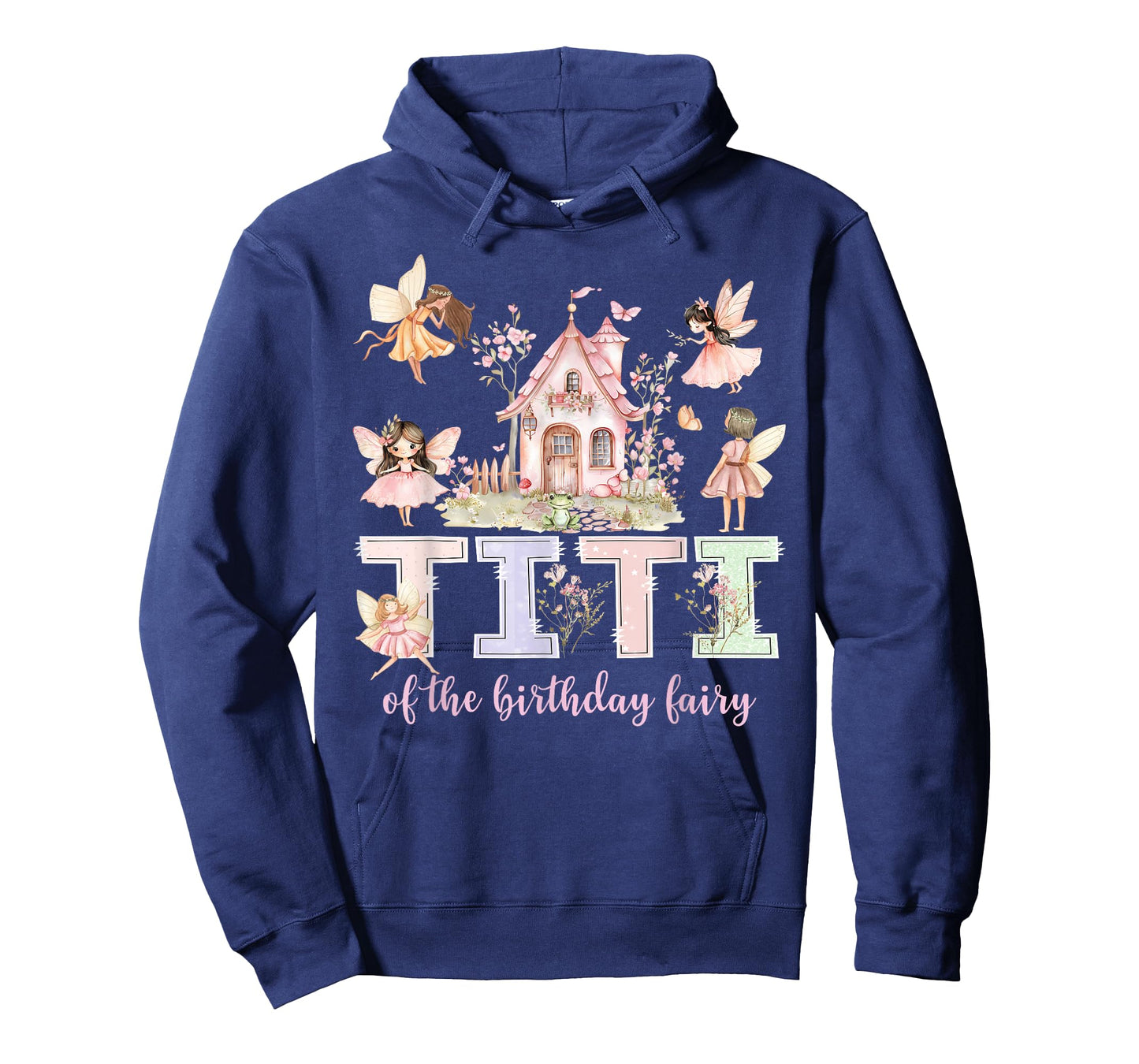 Titi of The Birthday Fairy Girl Magical Family Matching T-Shirt