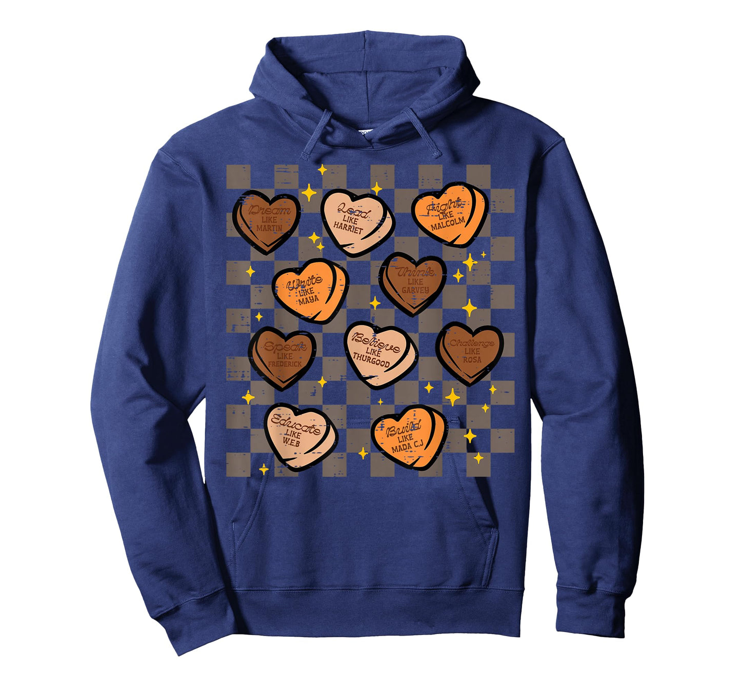 Black History Dream Like Martin Heart Retro Women Girls Kids T-Shirt