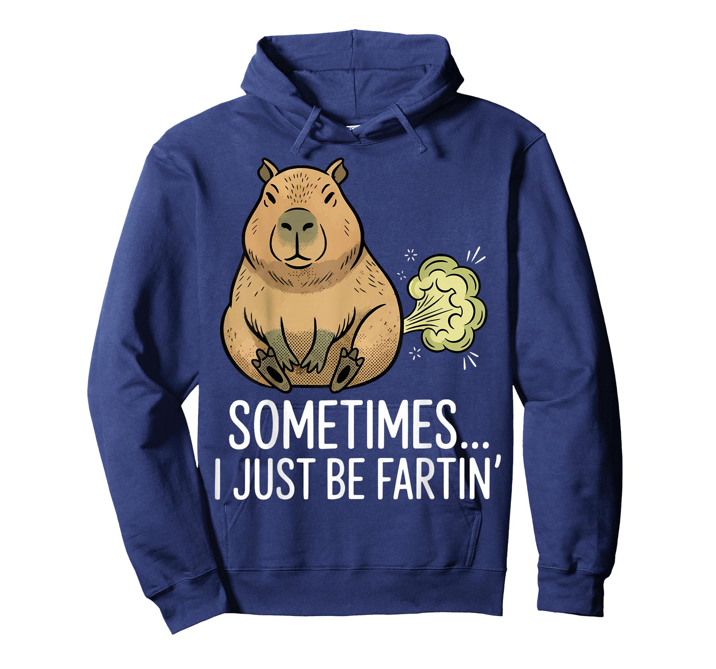 Sometimes I Just Be Farting Funny Capybara Humor Graphic T-Shirt