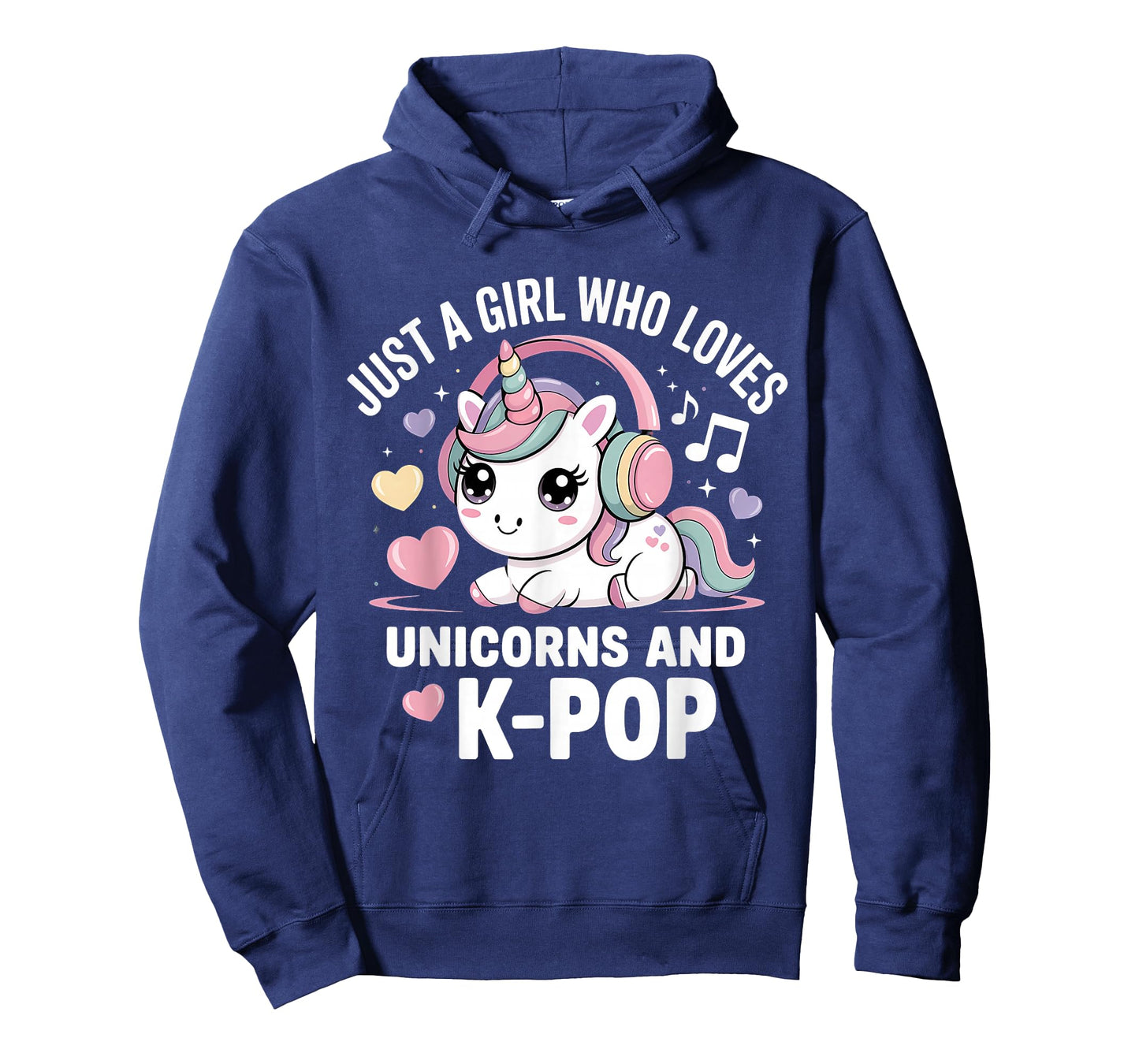 Just A Girl Who Loves K-Pop Unicorns Girl K Pop Kpop T-Shirt