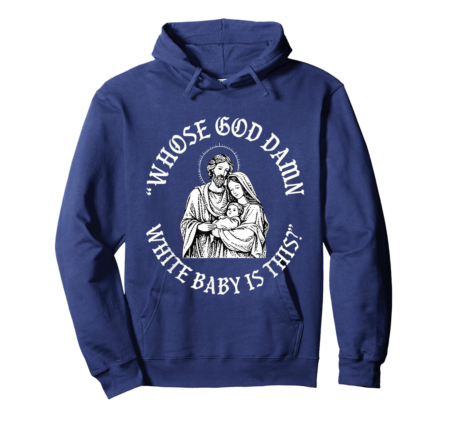 Whose God Damn White Baby is This Christmas T-Shirt