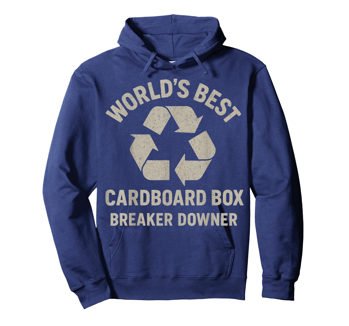 Funny Cardboard Box Breaker Downer Sarcastic Retro Men Women T-Shirt