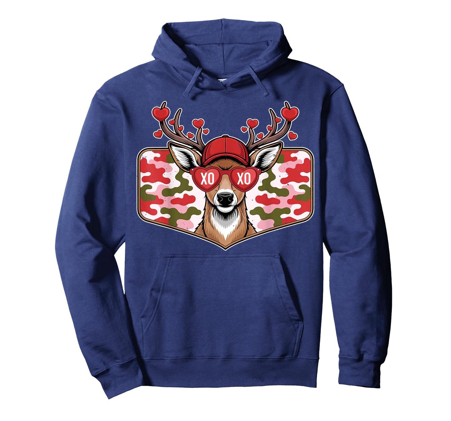 Valentine Buck XO for Boys Girls Men Women Valentines Day T-Shirt