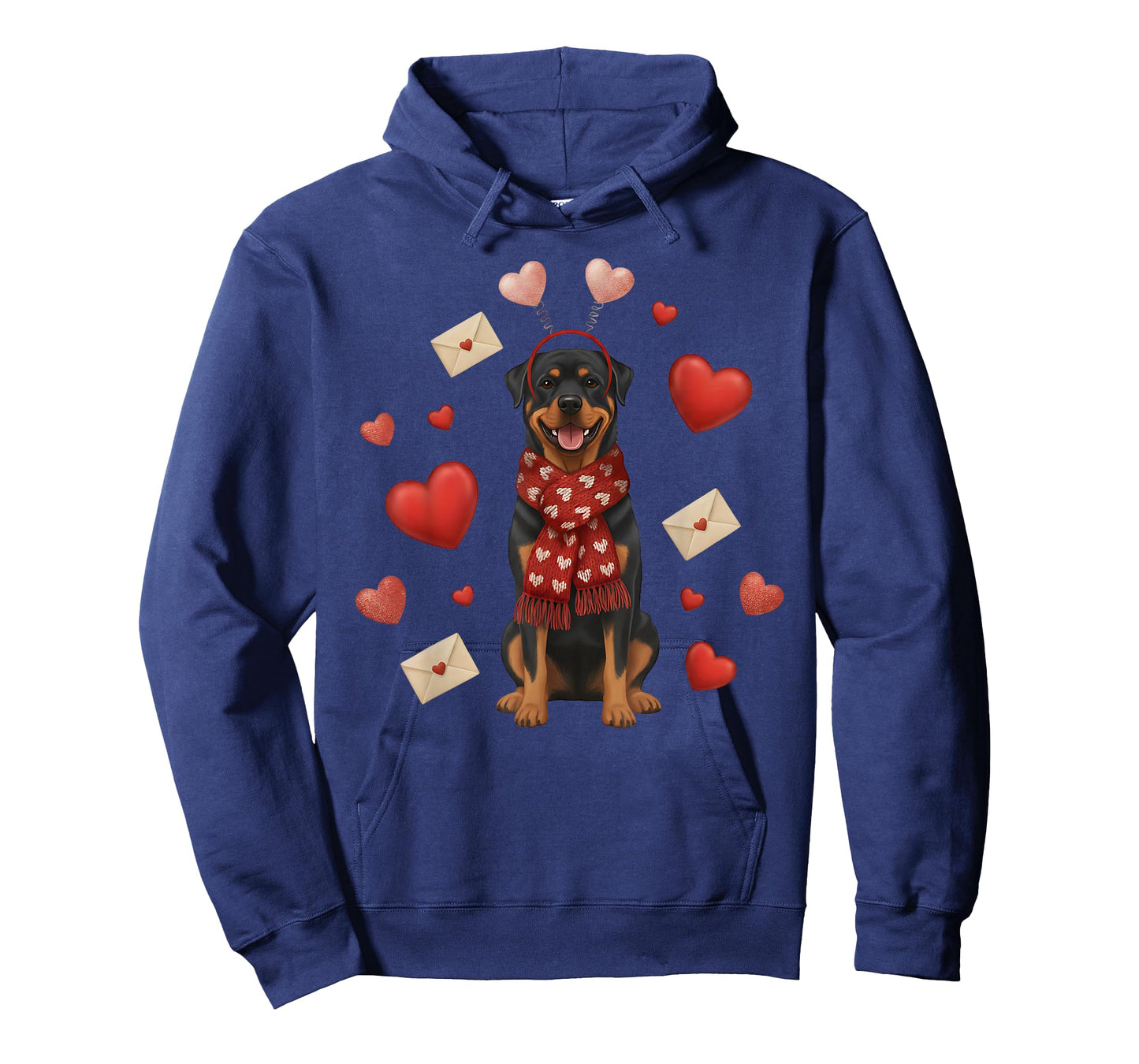Cute Rottweiler Dog Valentine’s Day Dog Mom - Rottie Lover T-Shirt