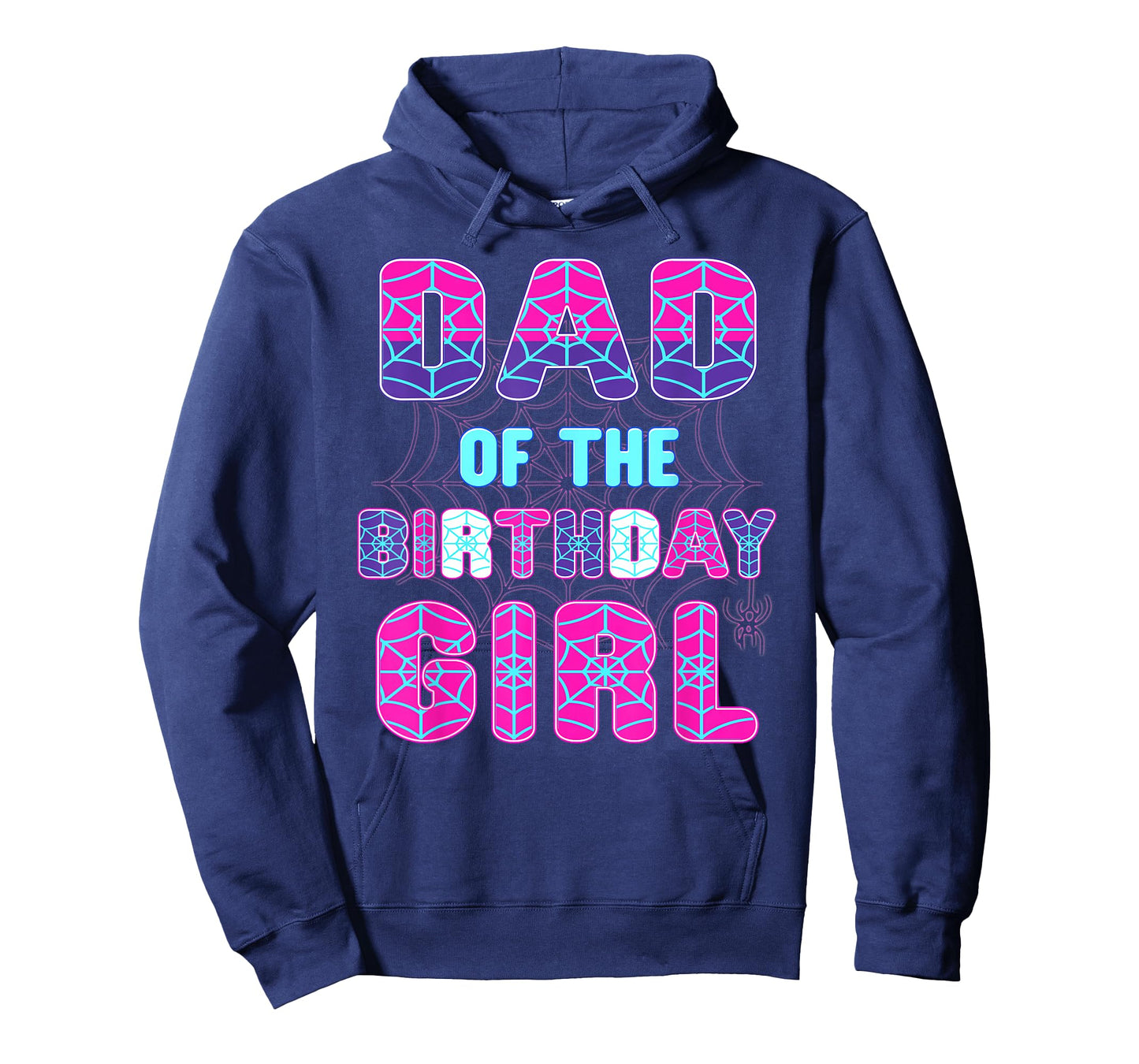 Birthday Girl Dad of The Birthday Girl Spider Birthday Party T-Shirt