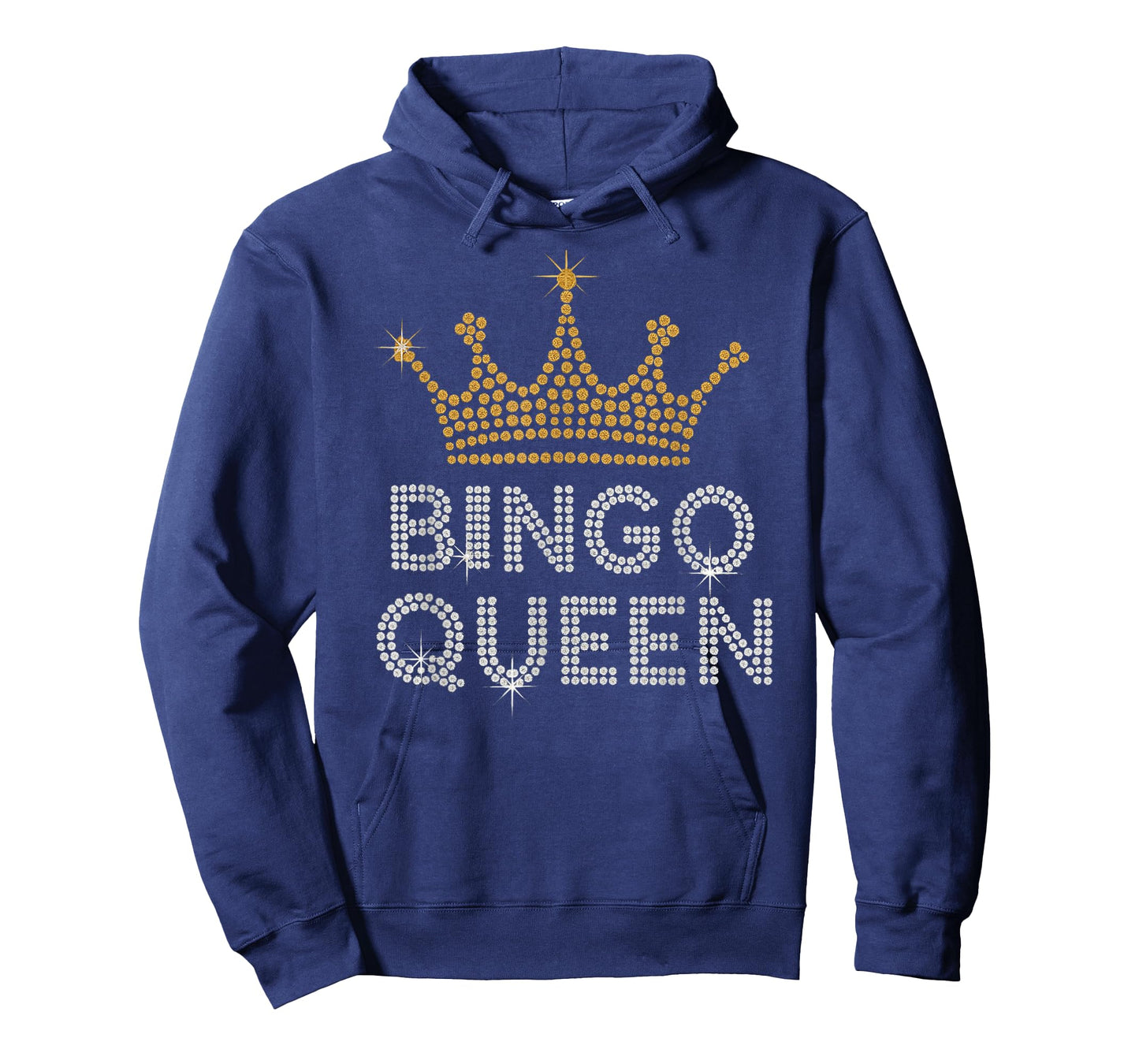 Bingo Queen Bingo Player Game Party Funny Women Girls Cute T-Shirt