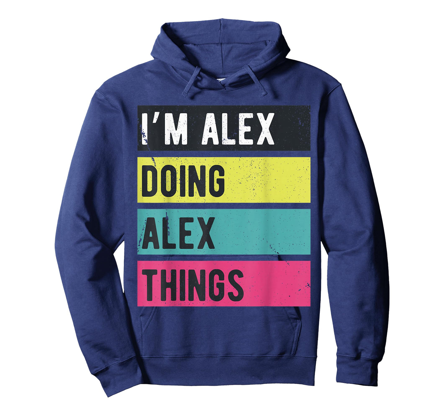 Doing Alex Things Funny Personalized Names Retro T-Shirt